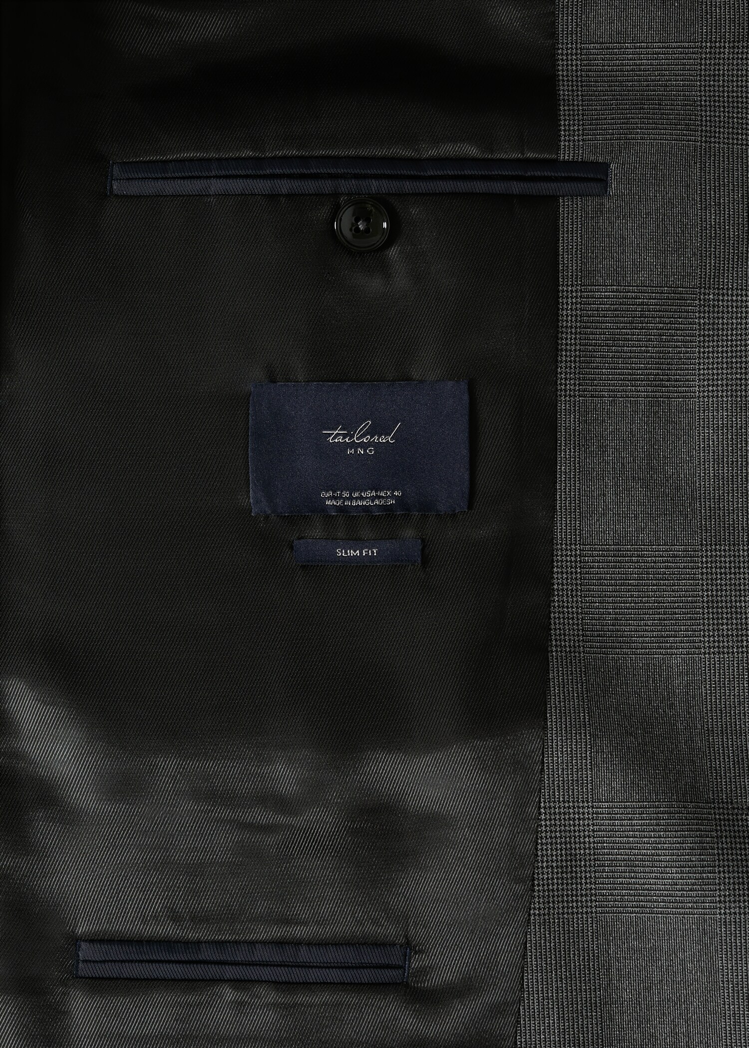 Americana traje slim fit cuadros - Detalle del artículo 0
