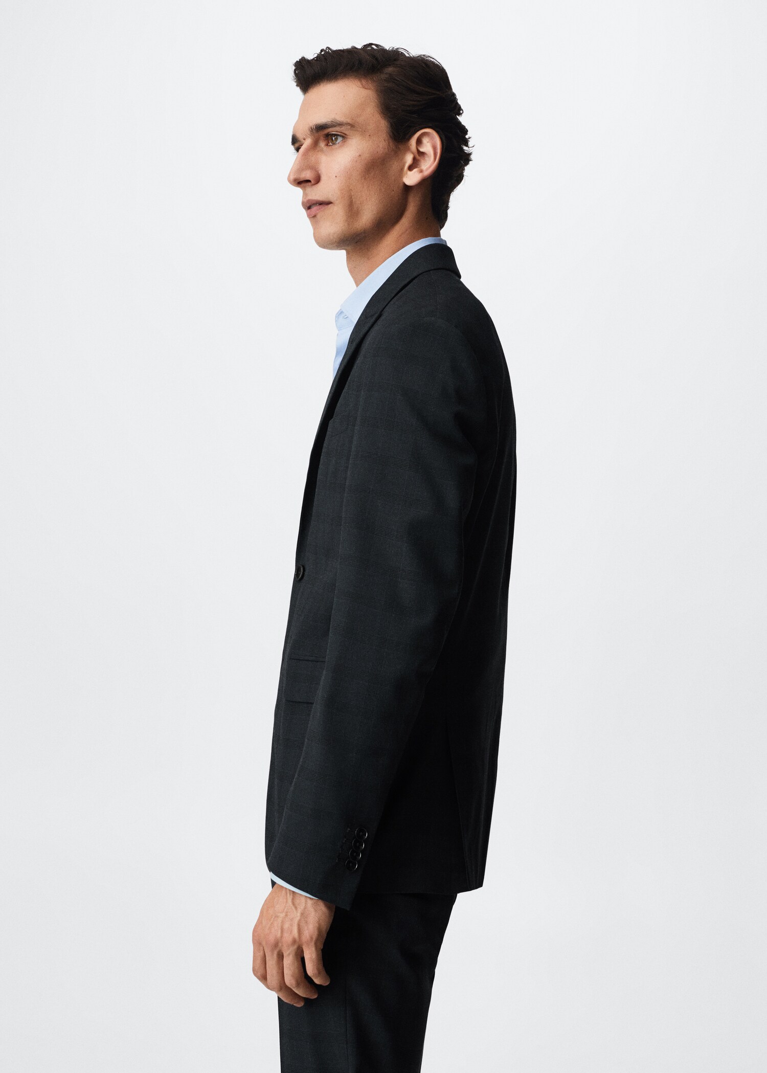 Americana traje slim fit cuadros - Detalle del artículo 2