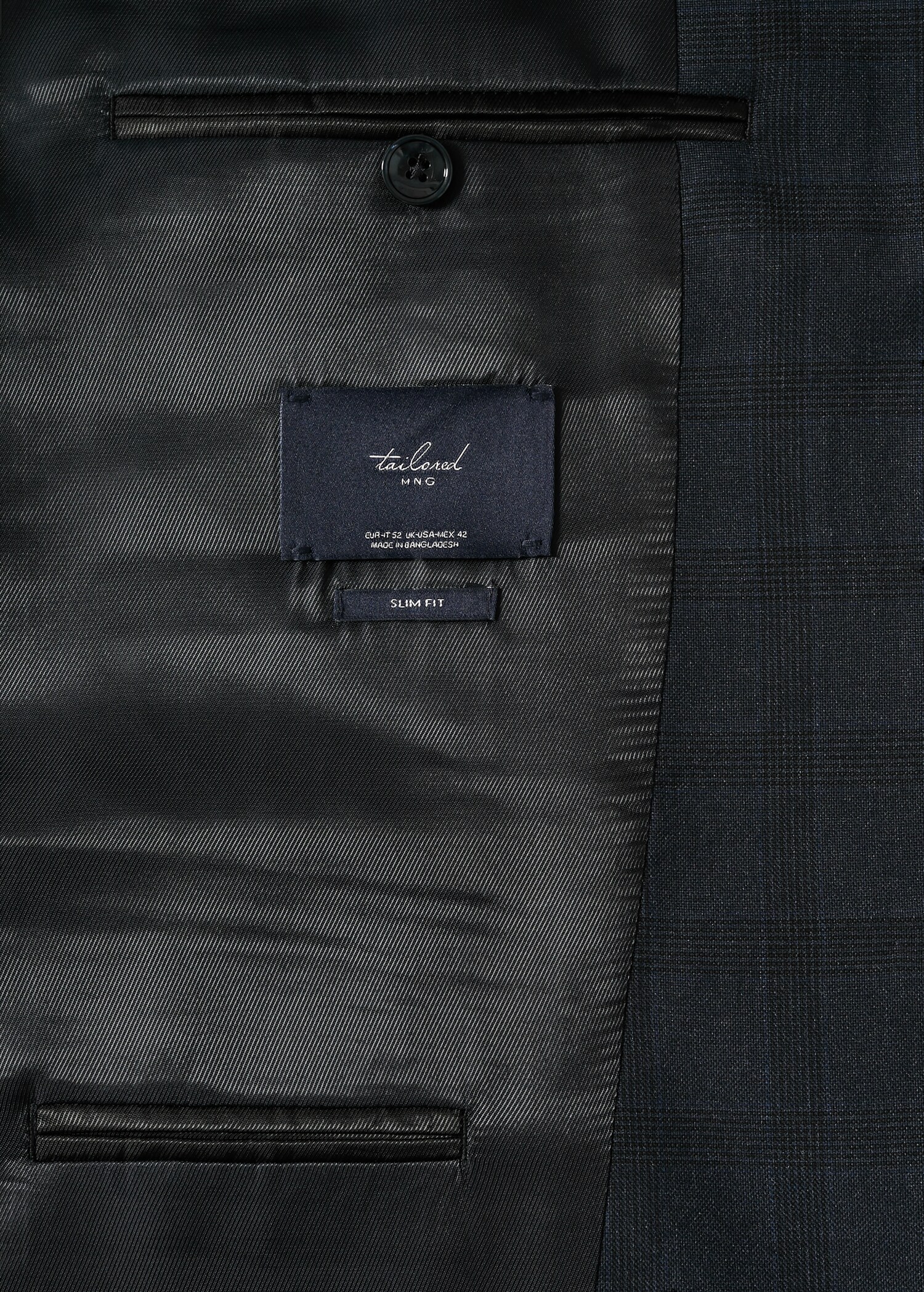 Americana traje slim fit cuadros - Detalle del artículo 8