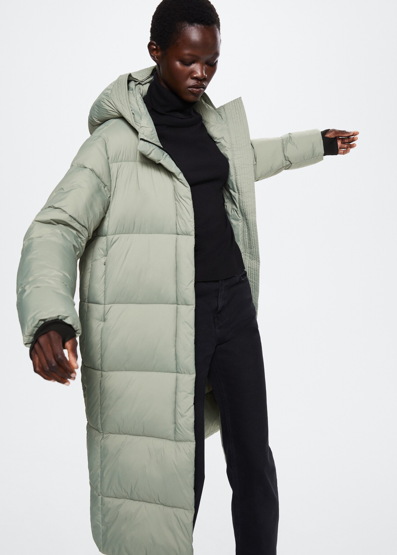 Anorak long matelassé - Détail de l'article 1