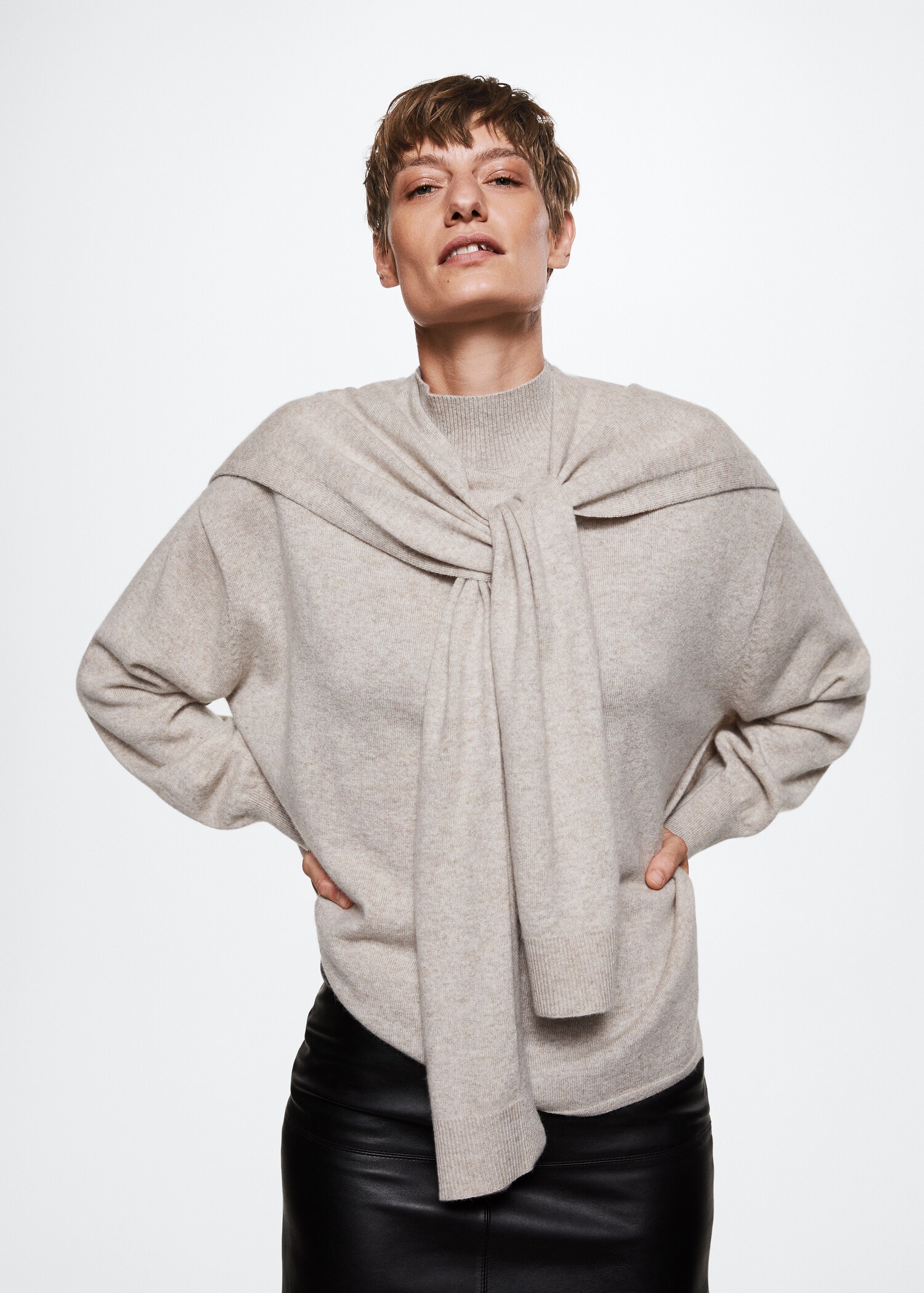 Jersey 100 % cashmere capa - Plano medio