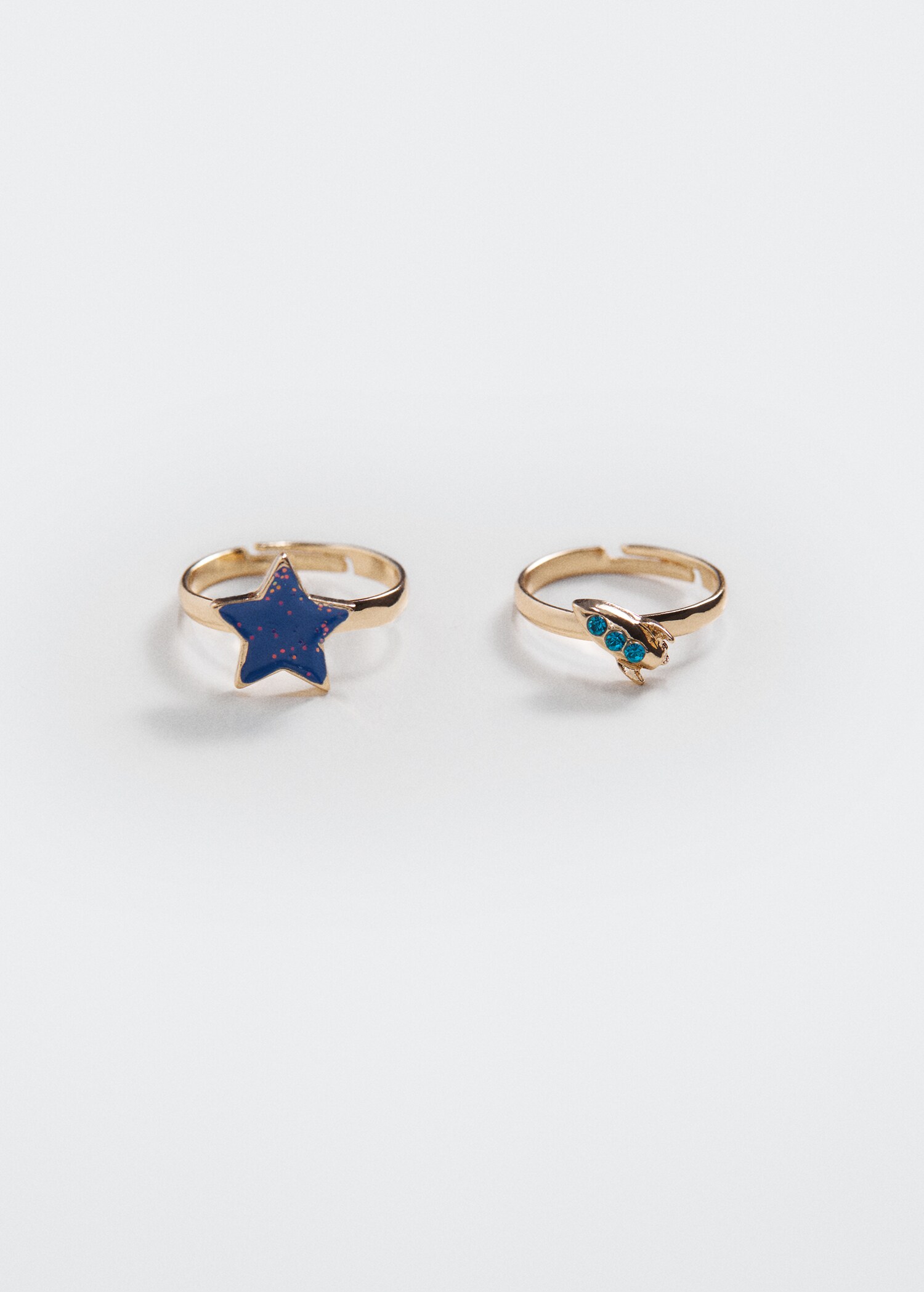 Pack 2 anillos combinados - Artículo sin modelo