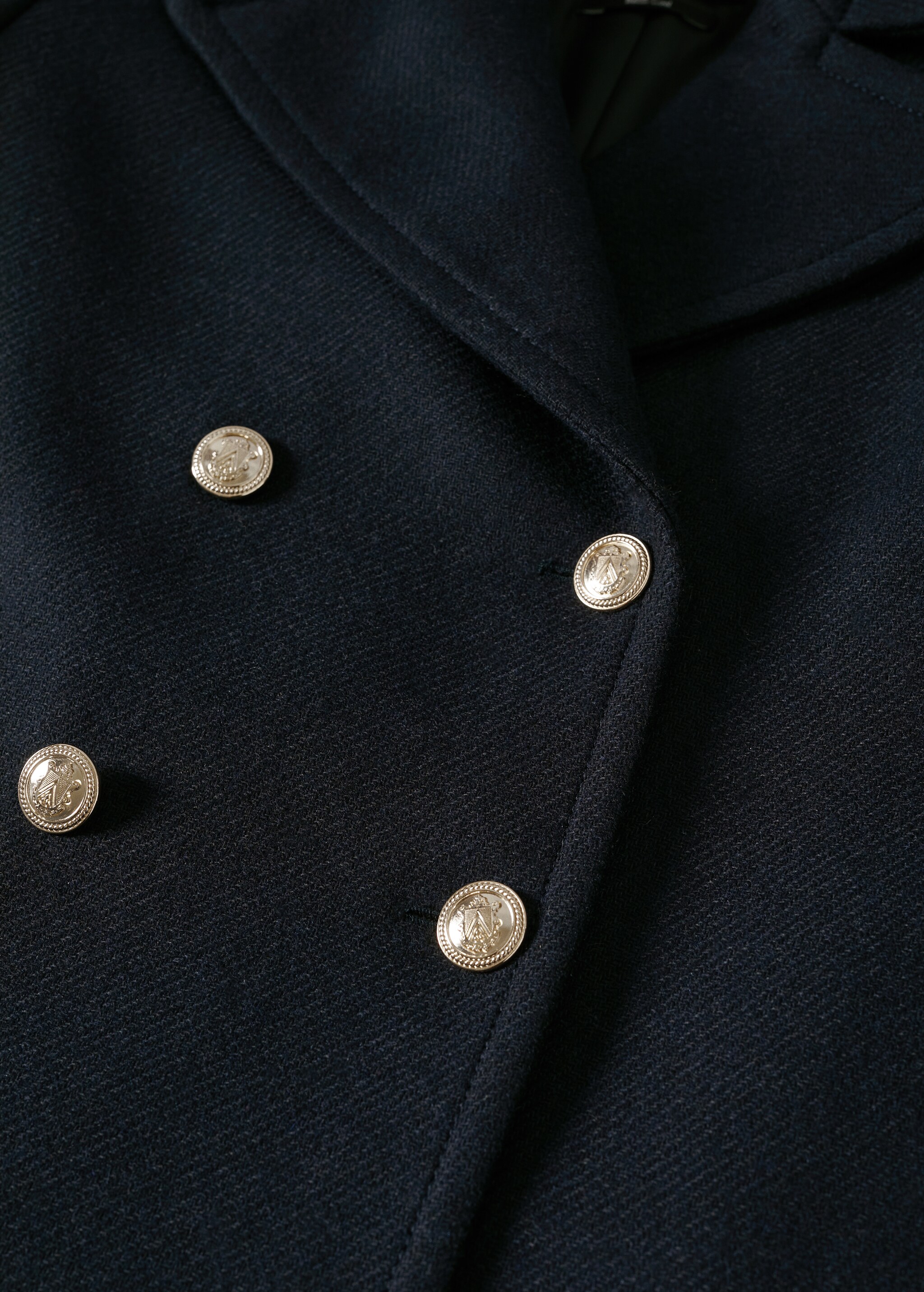 Altın renk düğmeli ceket - Ürün detayı 8