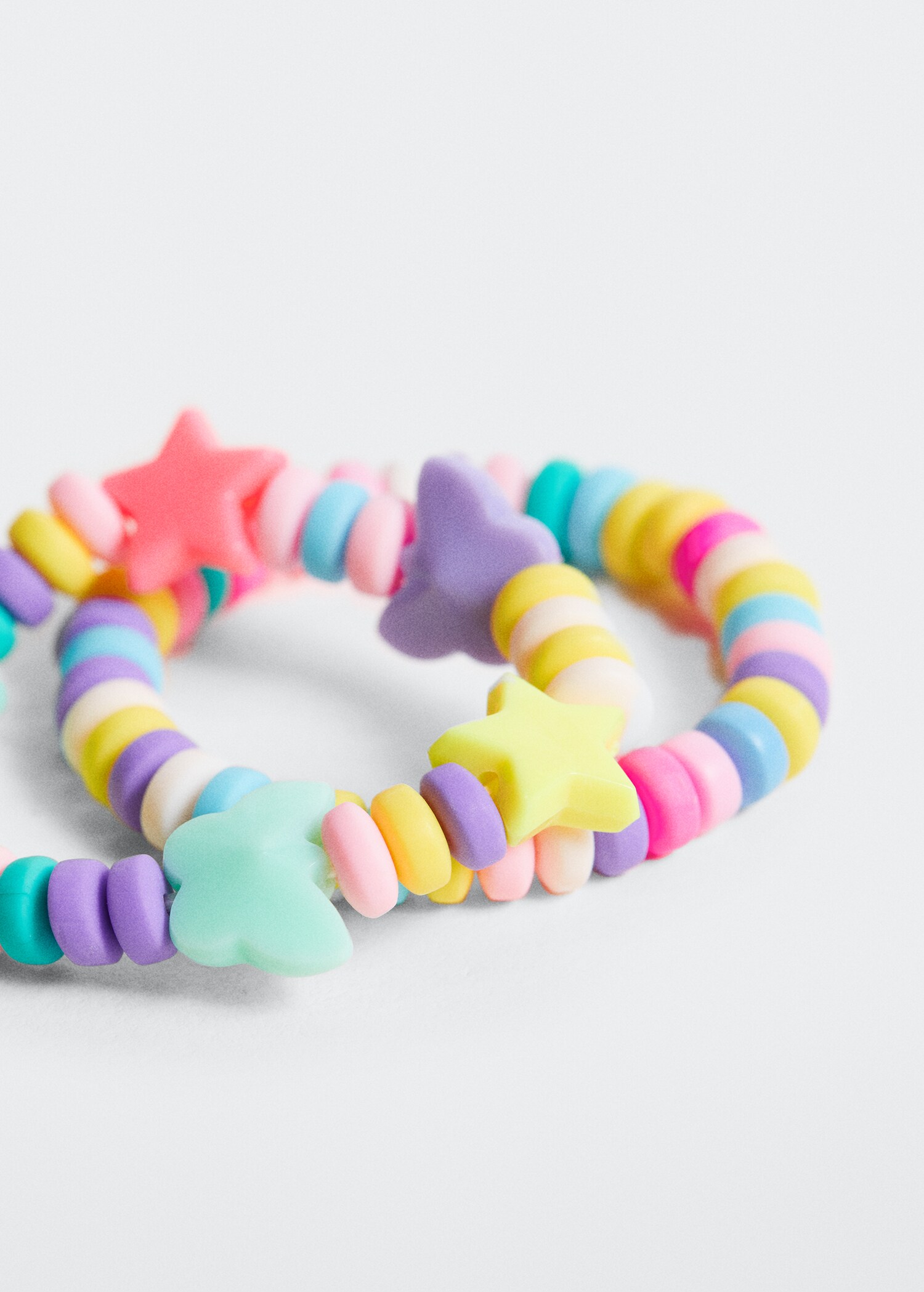 Set pulseiras missangas - Plano médio