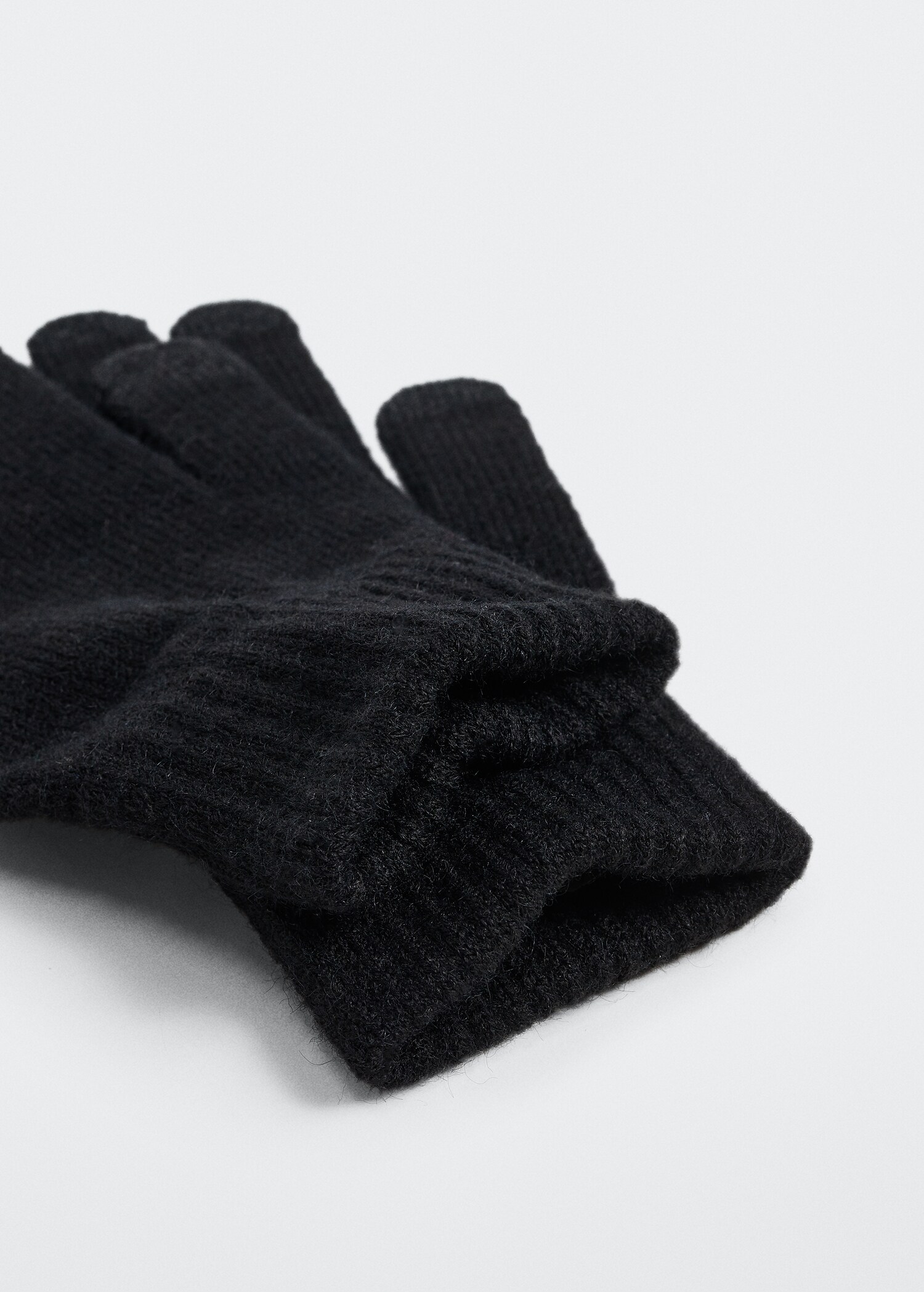 Gebreide touchscreenhandschoenen - Middenvlak