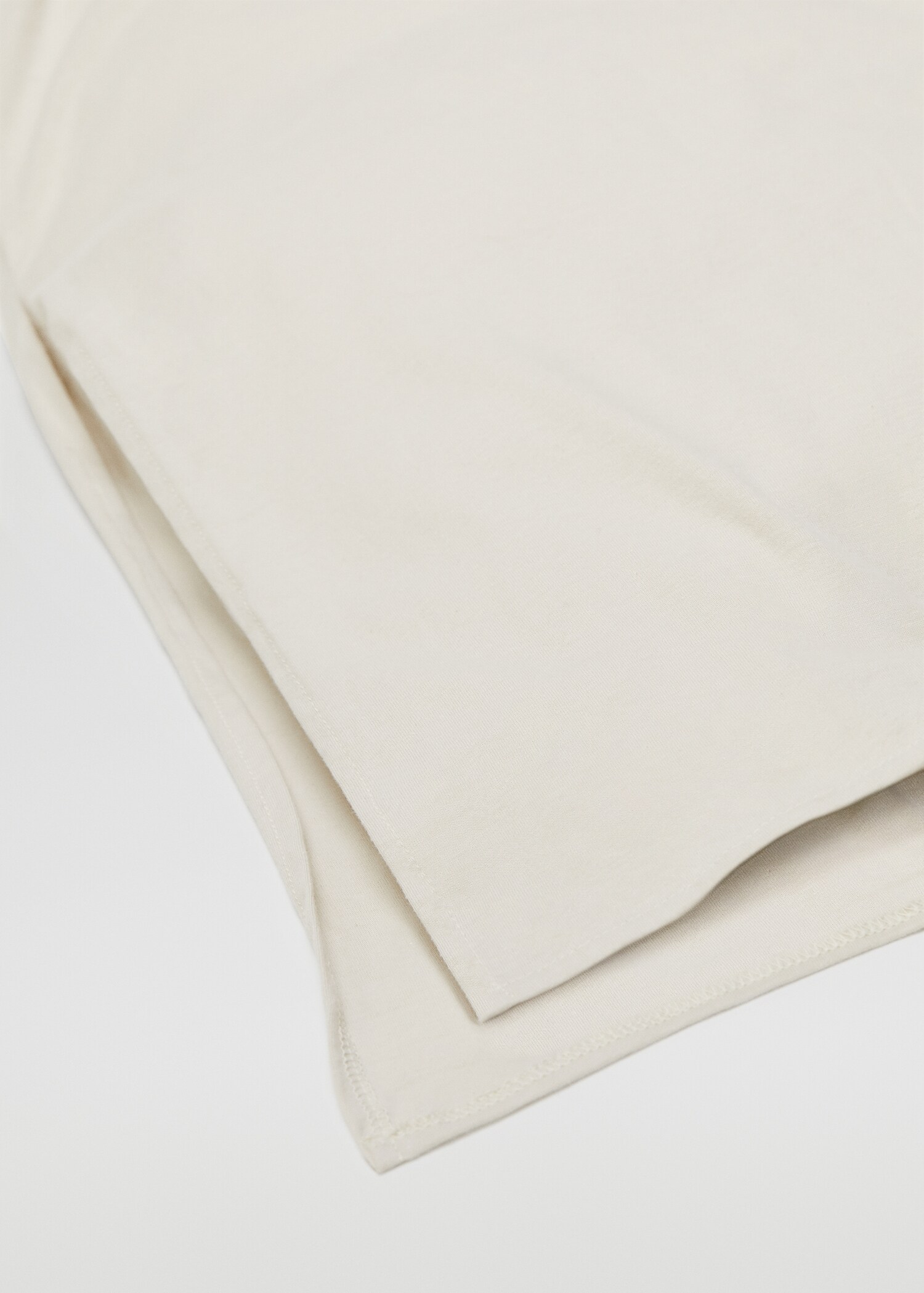Cotton knit duvet cover 35.43 in bed - Medium plane