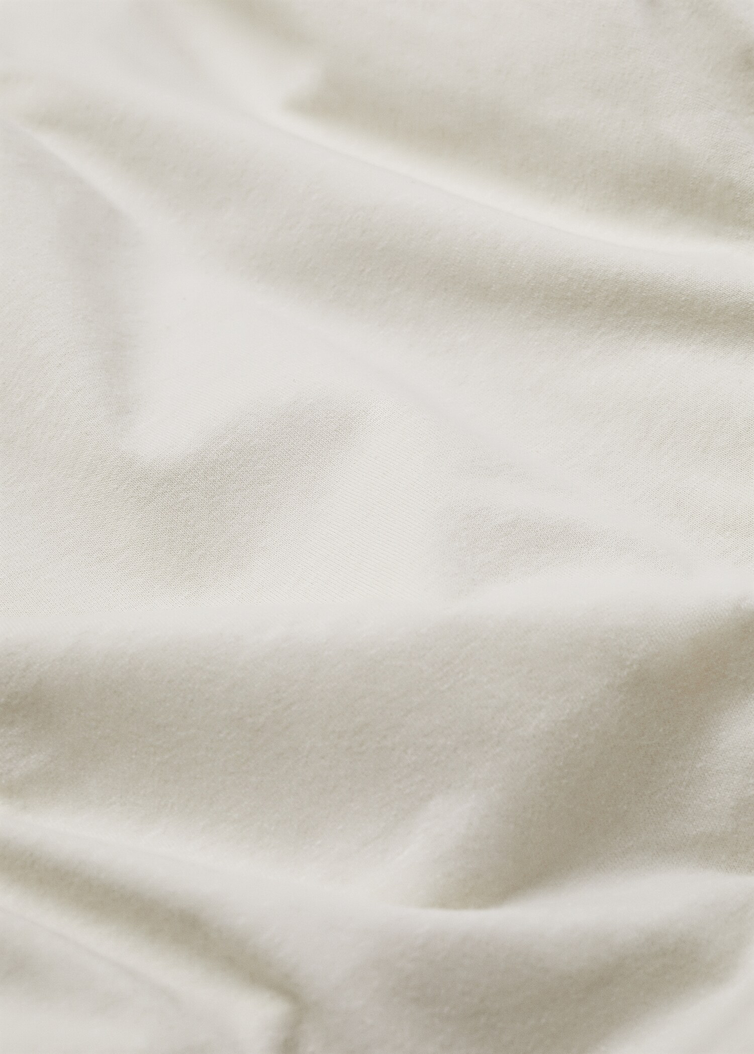 Cotton knit duvet cover 35.43 in bed - Details of the article 2