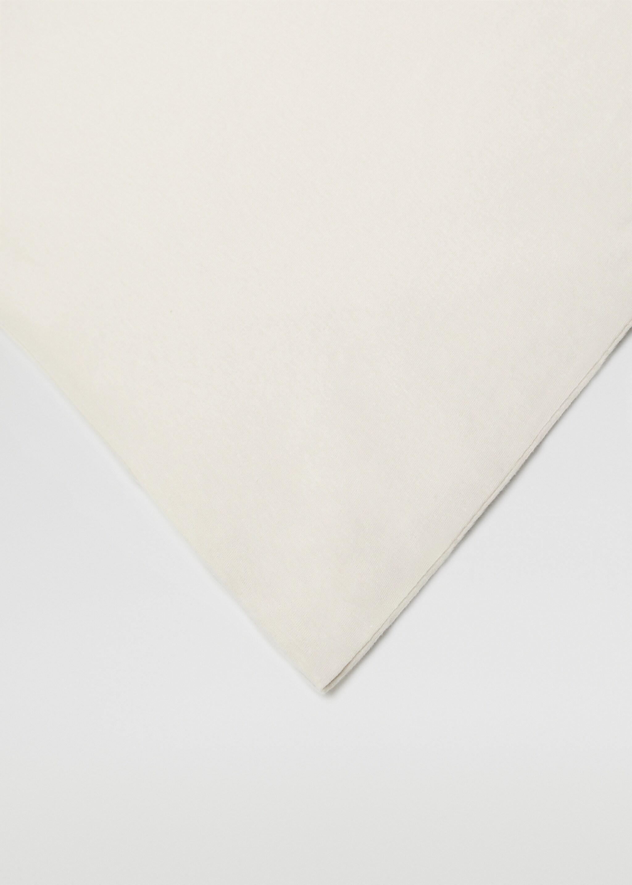 Cotton knit duvet cover 90cm bed - Details of the article 3