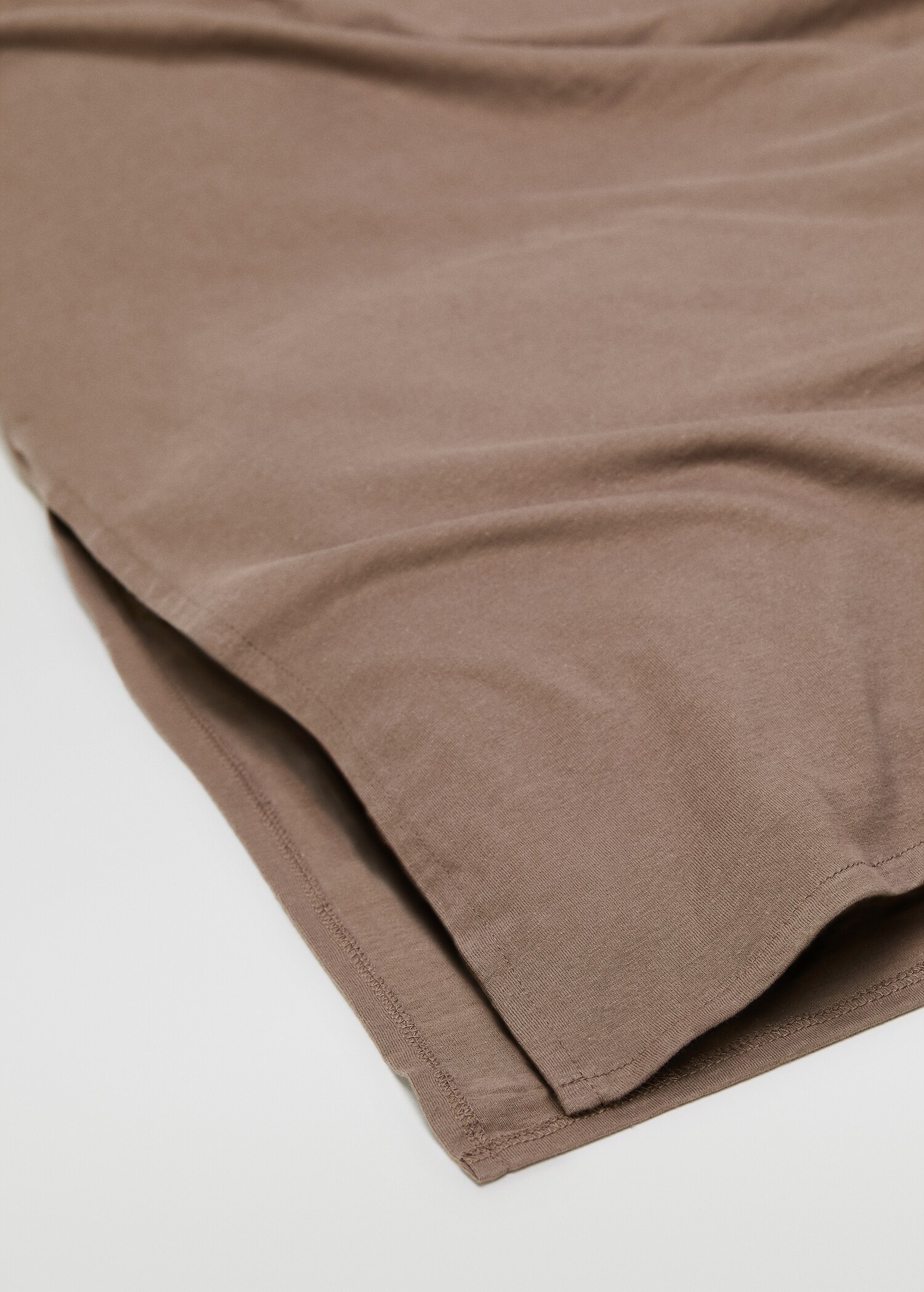 Cotton knit duvet cover 35.43 in bed - Details of the article 3