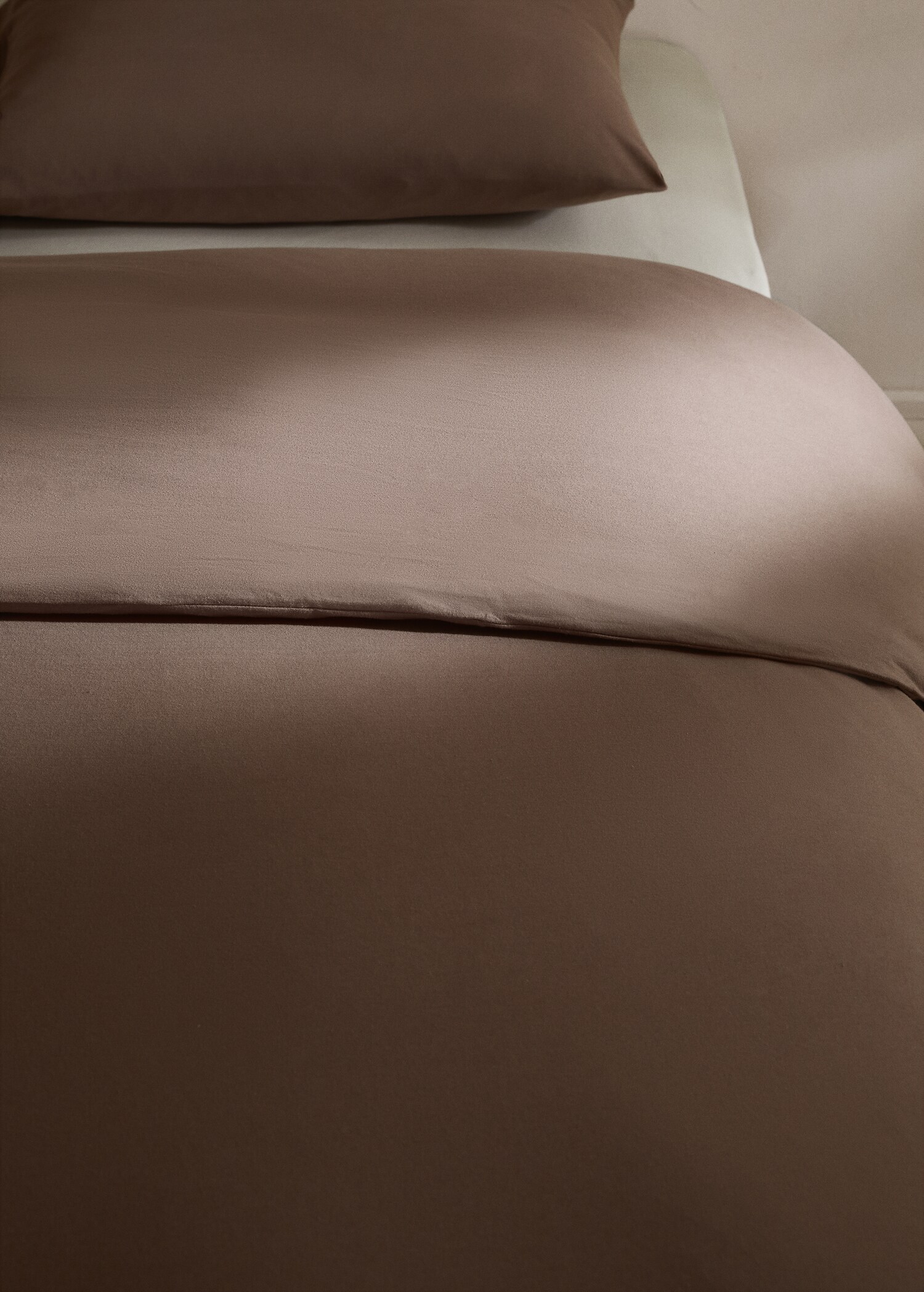 Cotton knit duvet cover 35.43 in bed - Details of the article 9