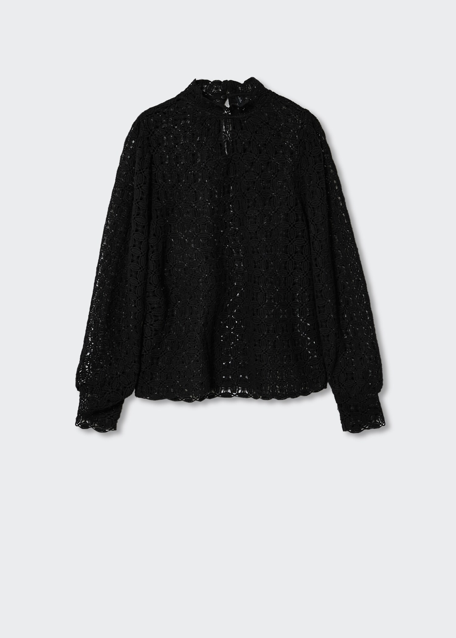 Guipure cotton blouse - Article without model