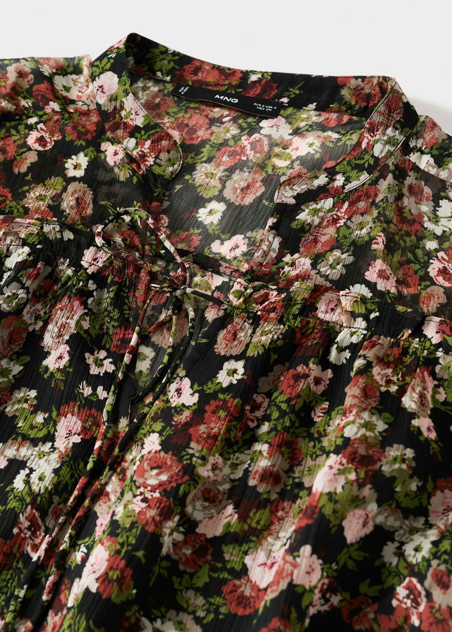 Floral print blouse - Details of the article 8