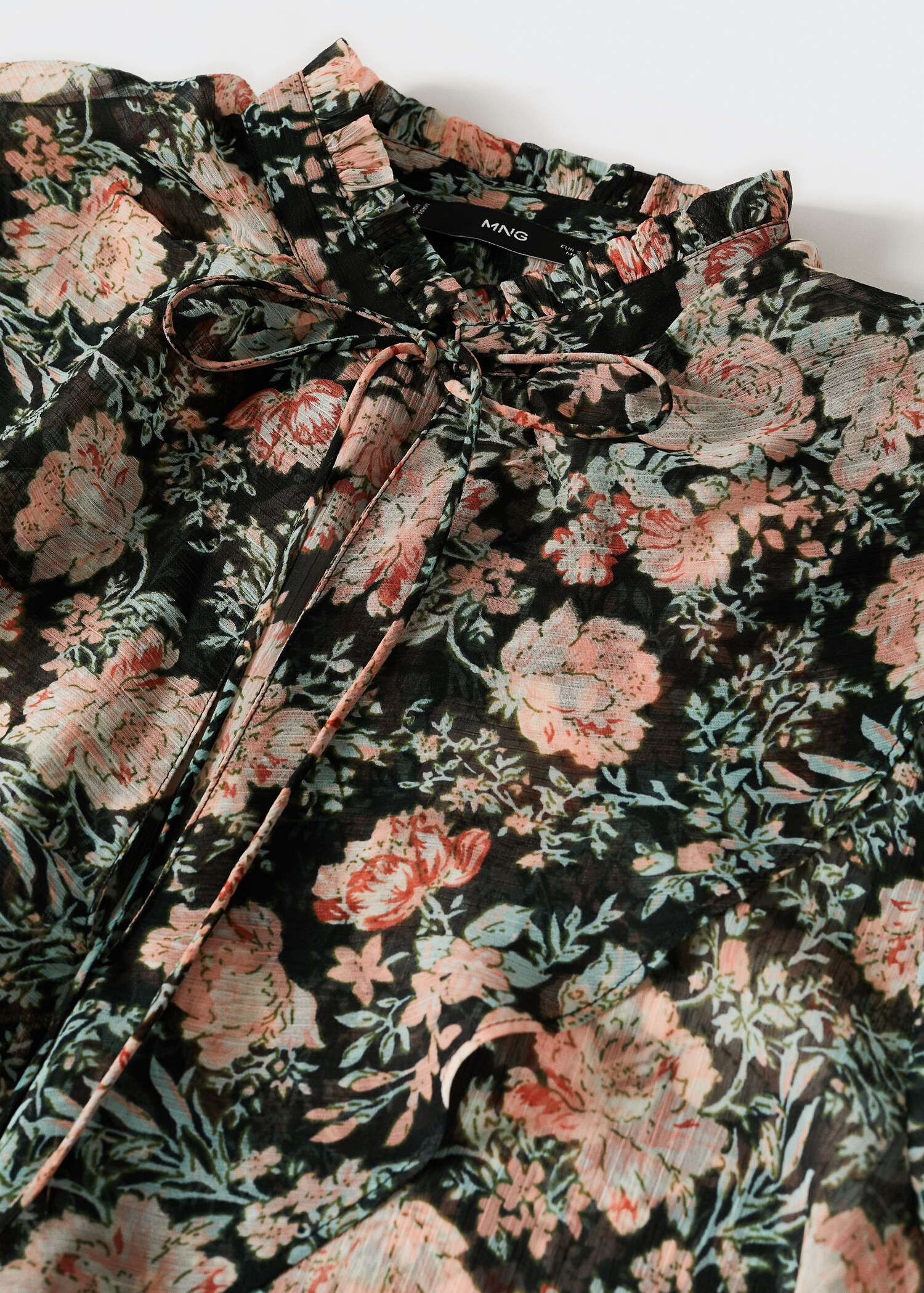 Floral print blouse - Details of the article 8