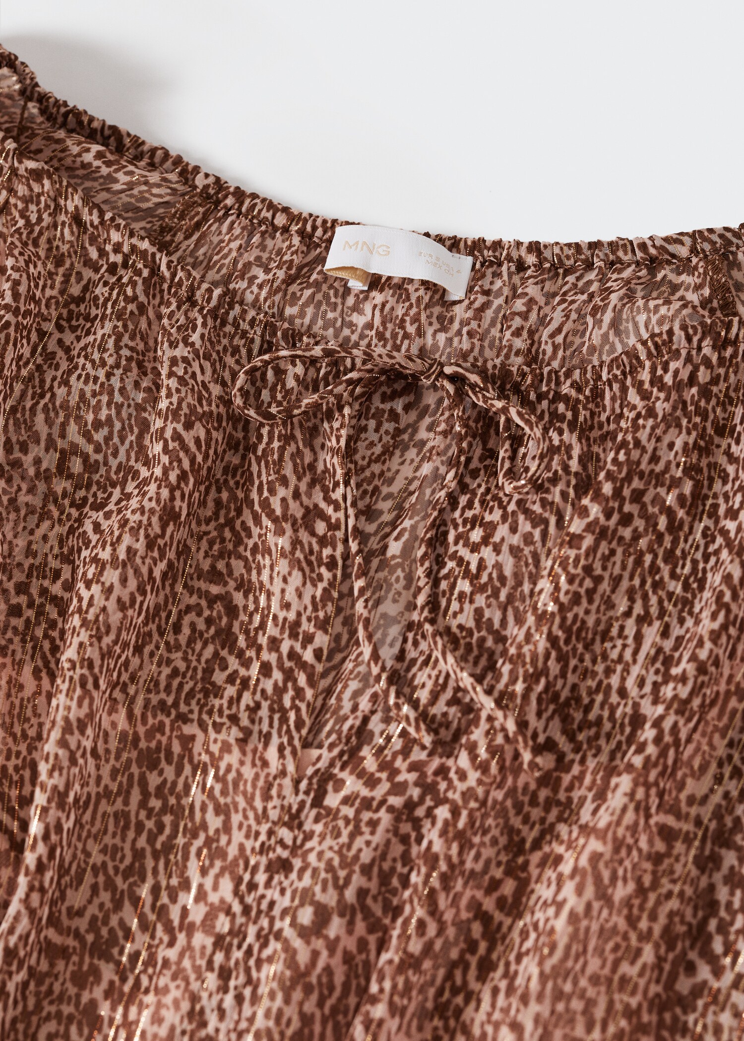 Vestido animal print - Detalle del artículo 8