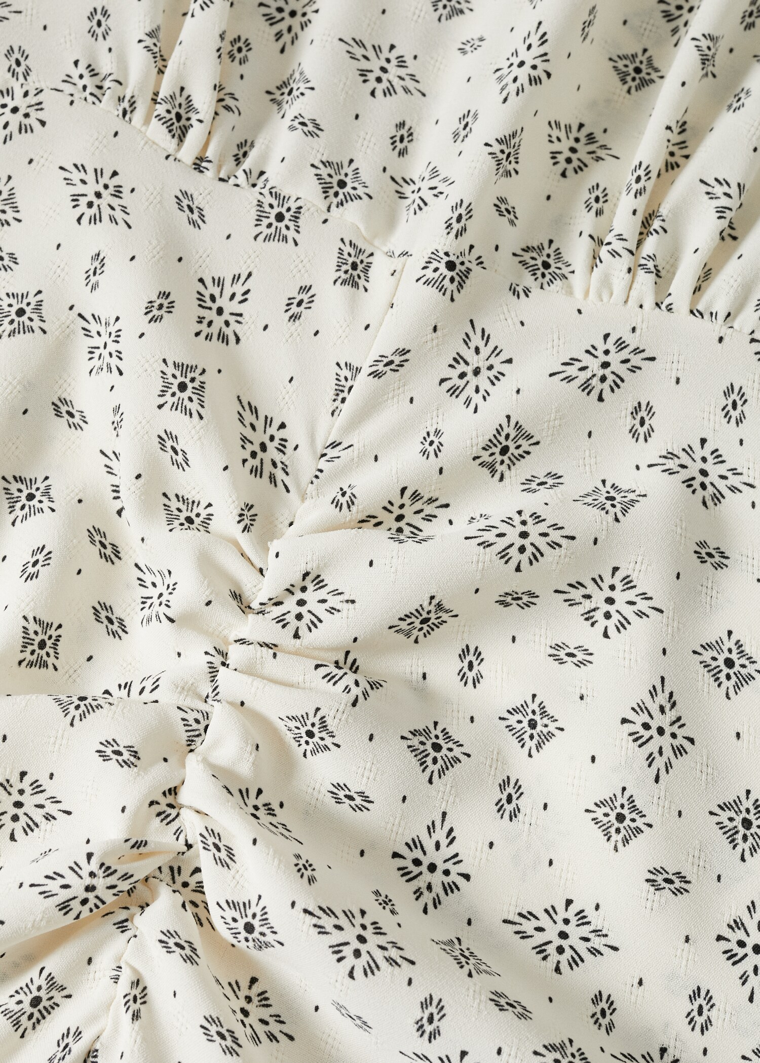 Printed ruched dress - Details of the article 8