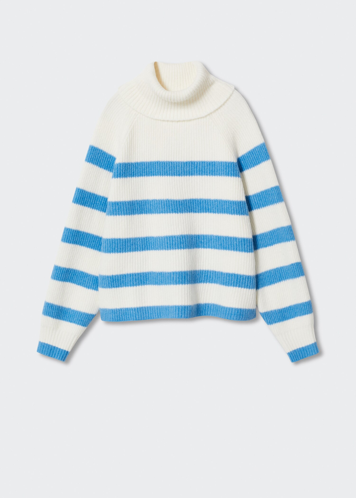 Striped turtleneck sweater - Article without model