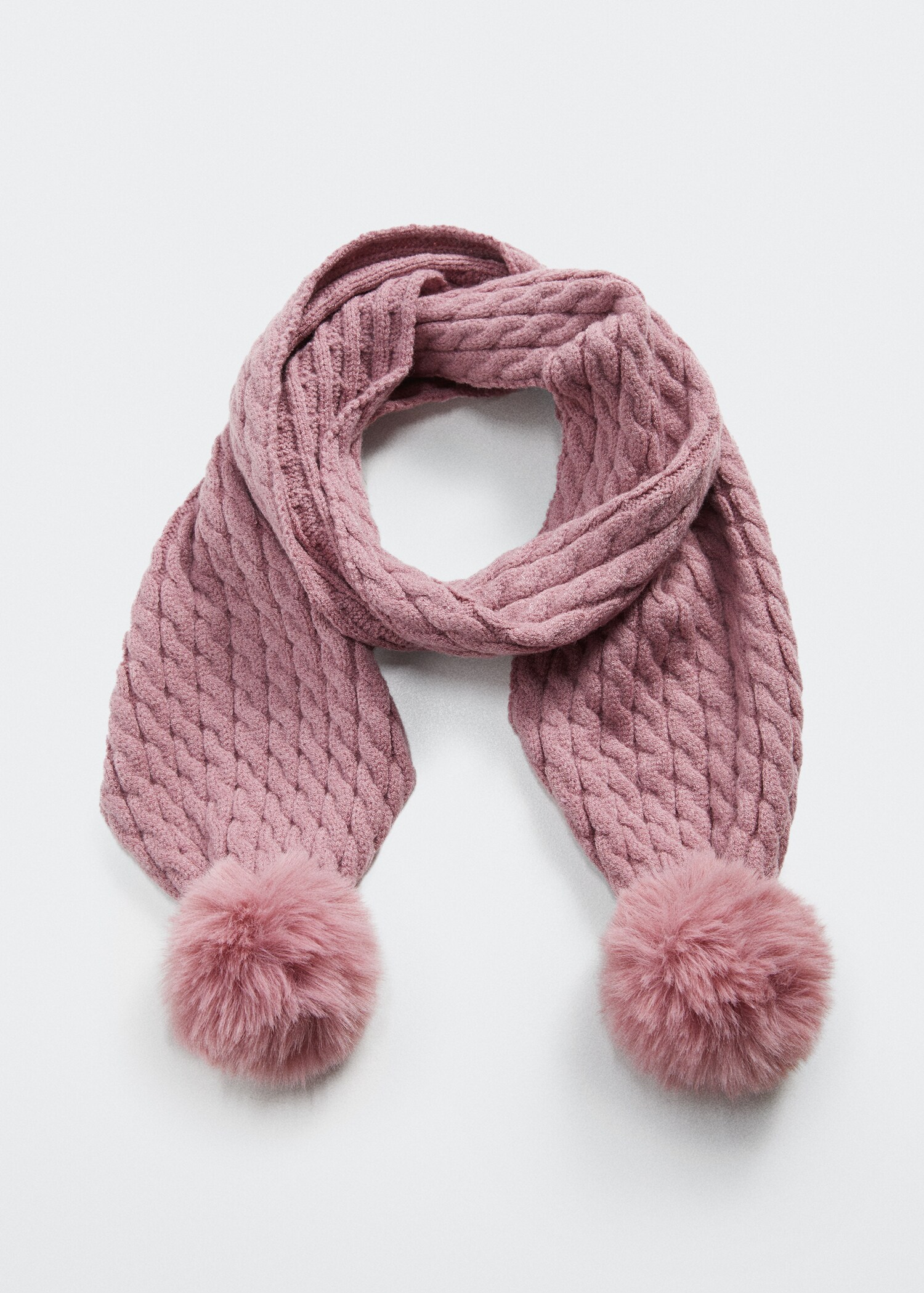 Knitted braided scarf - Details of the article 2