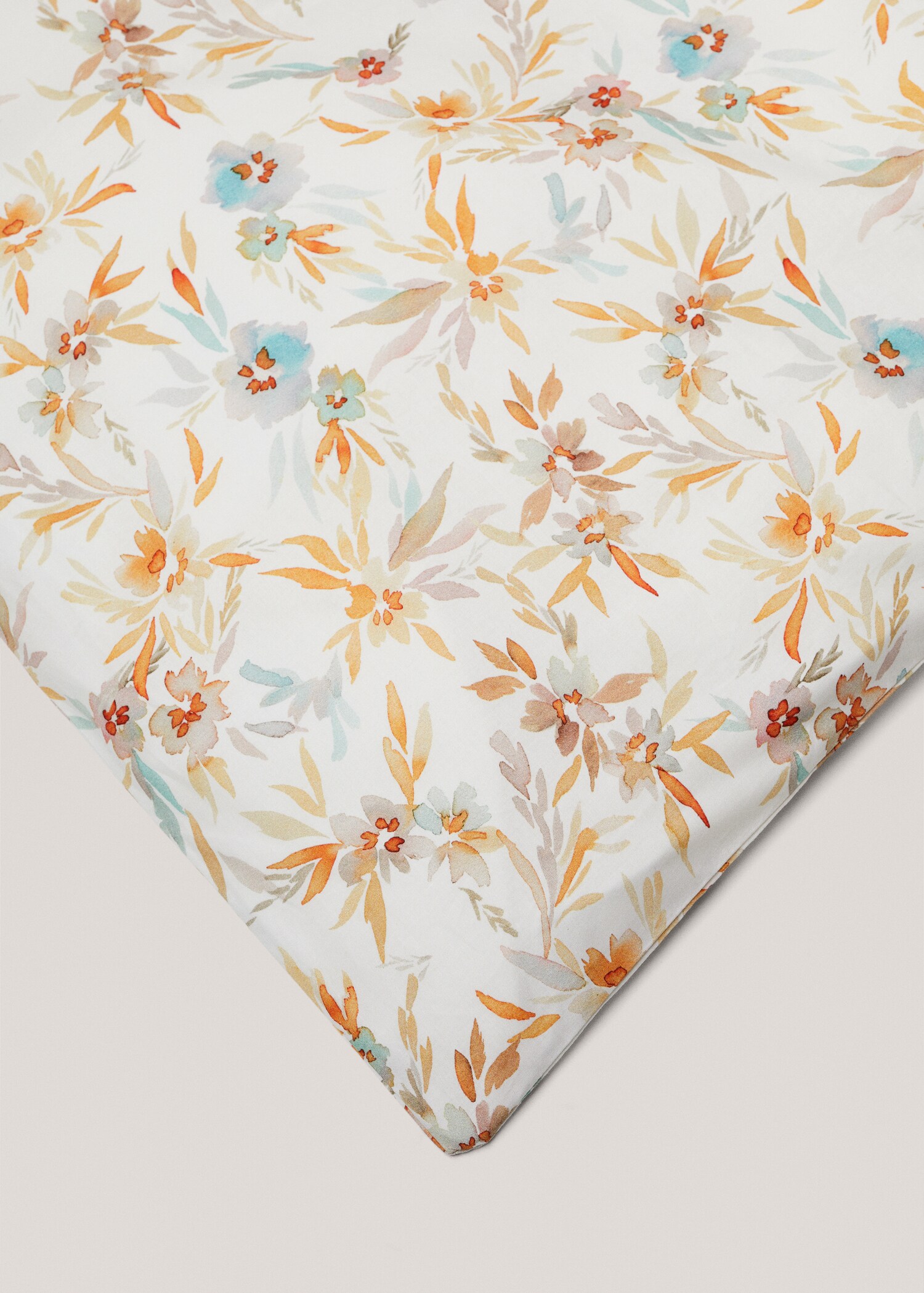 Housse de couette en imprimé fleuri lit 90 cm - Détail de l'article 1