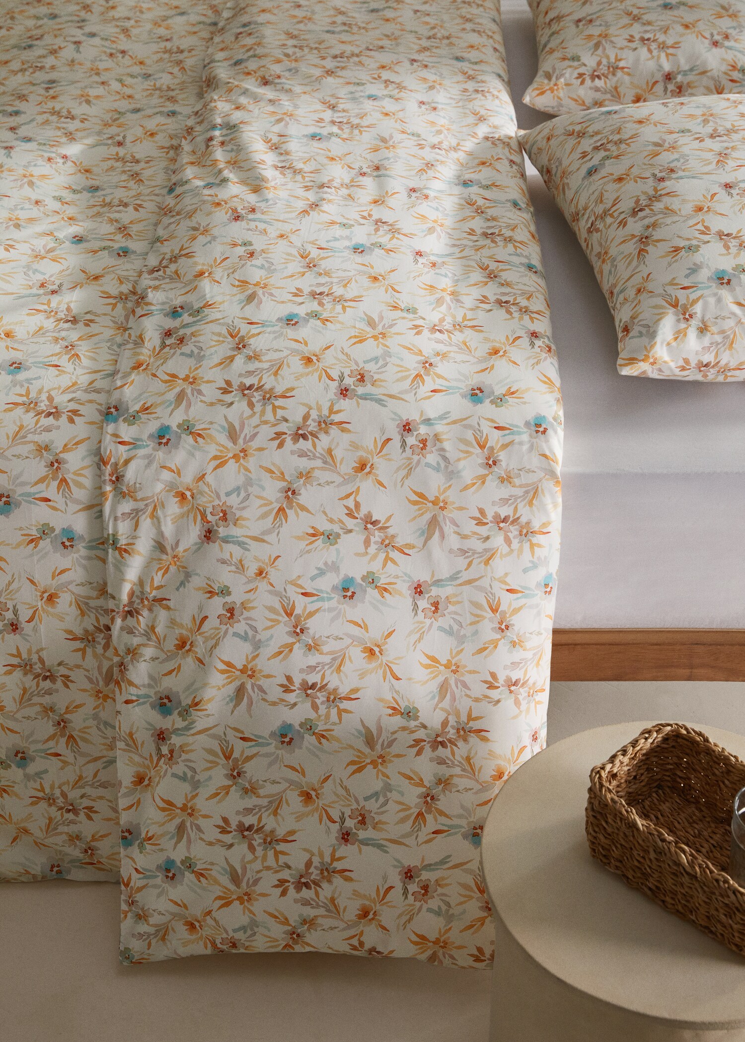 Housse de couette en imprimé fleuri lit 90 cm - Détail de l'article 8