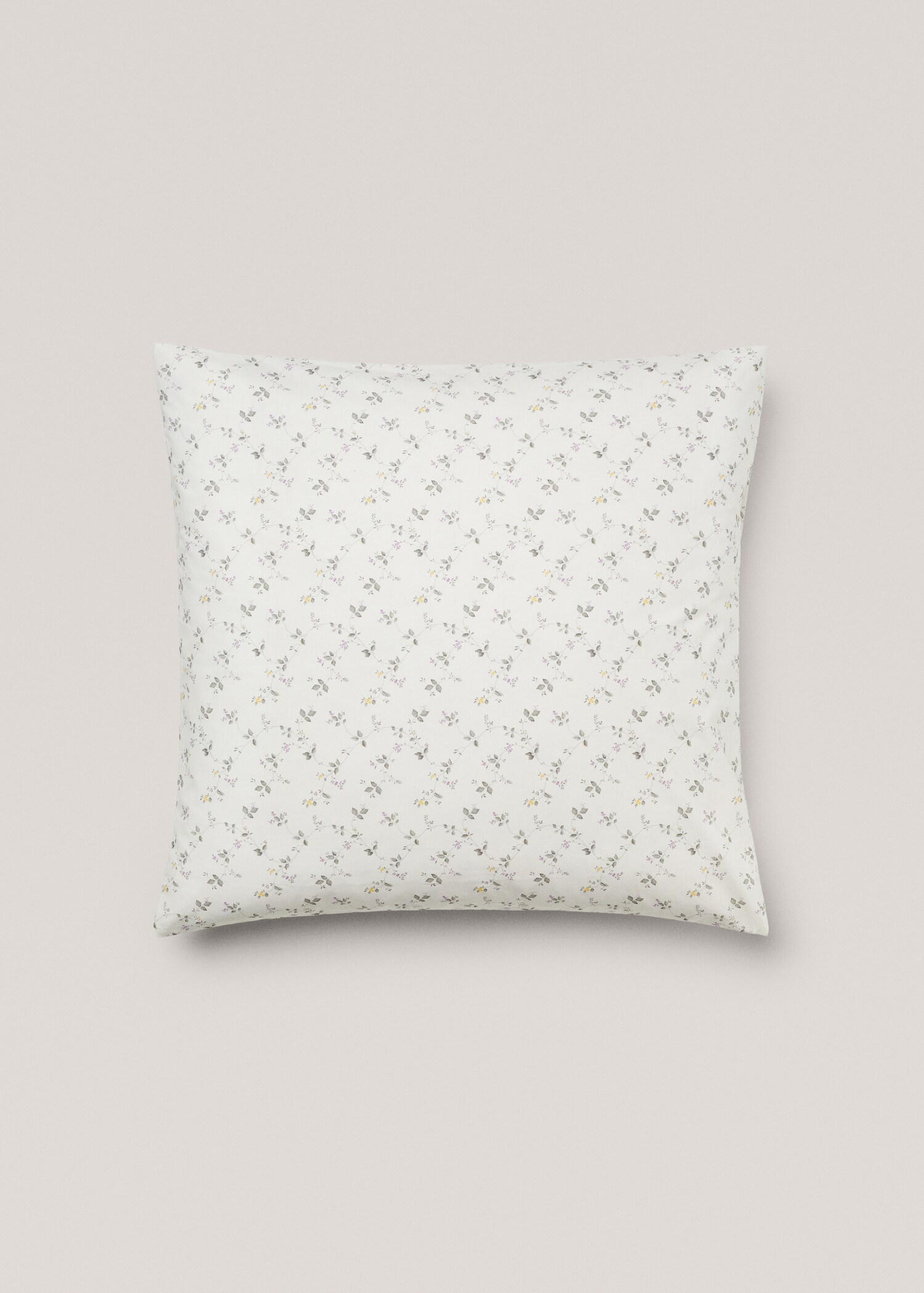 Kissenhülle mit Blumenmuster 60 x 60 cm (2er-Pack) - Artikel ohne Model