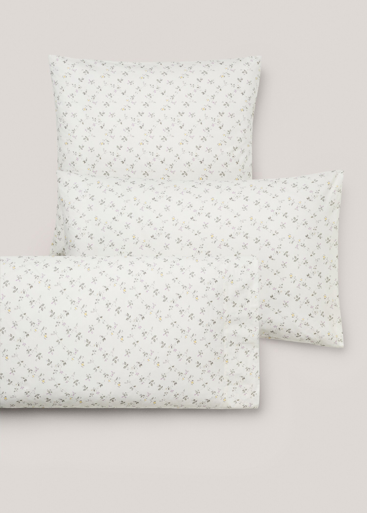 Kissenhülle mit Blumenmuster 60 x 60 cm (2er-Pack) - Detail des Artikels 4