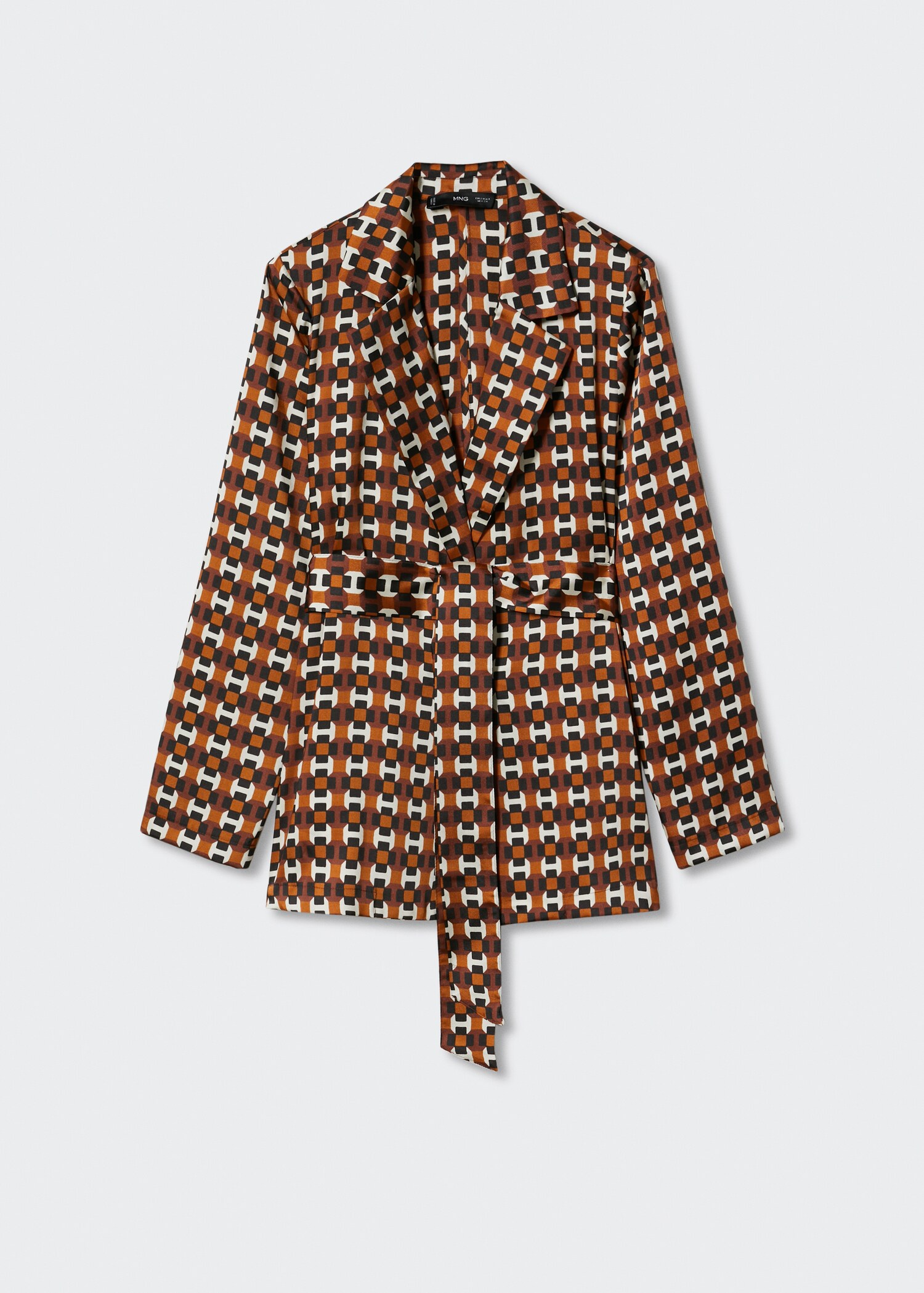 Blusa estampado geométrico - Artículo sin modelo