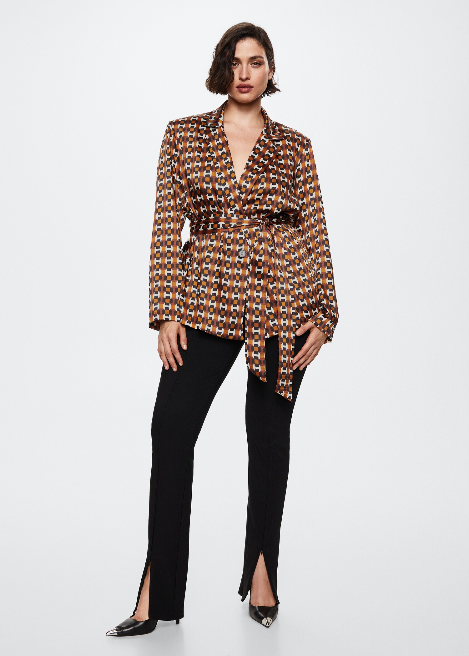 Blusa estampado geométrico - Detalle del artículo 3