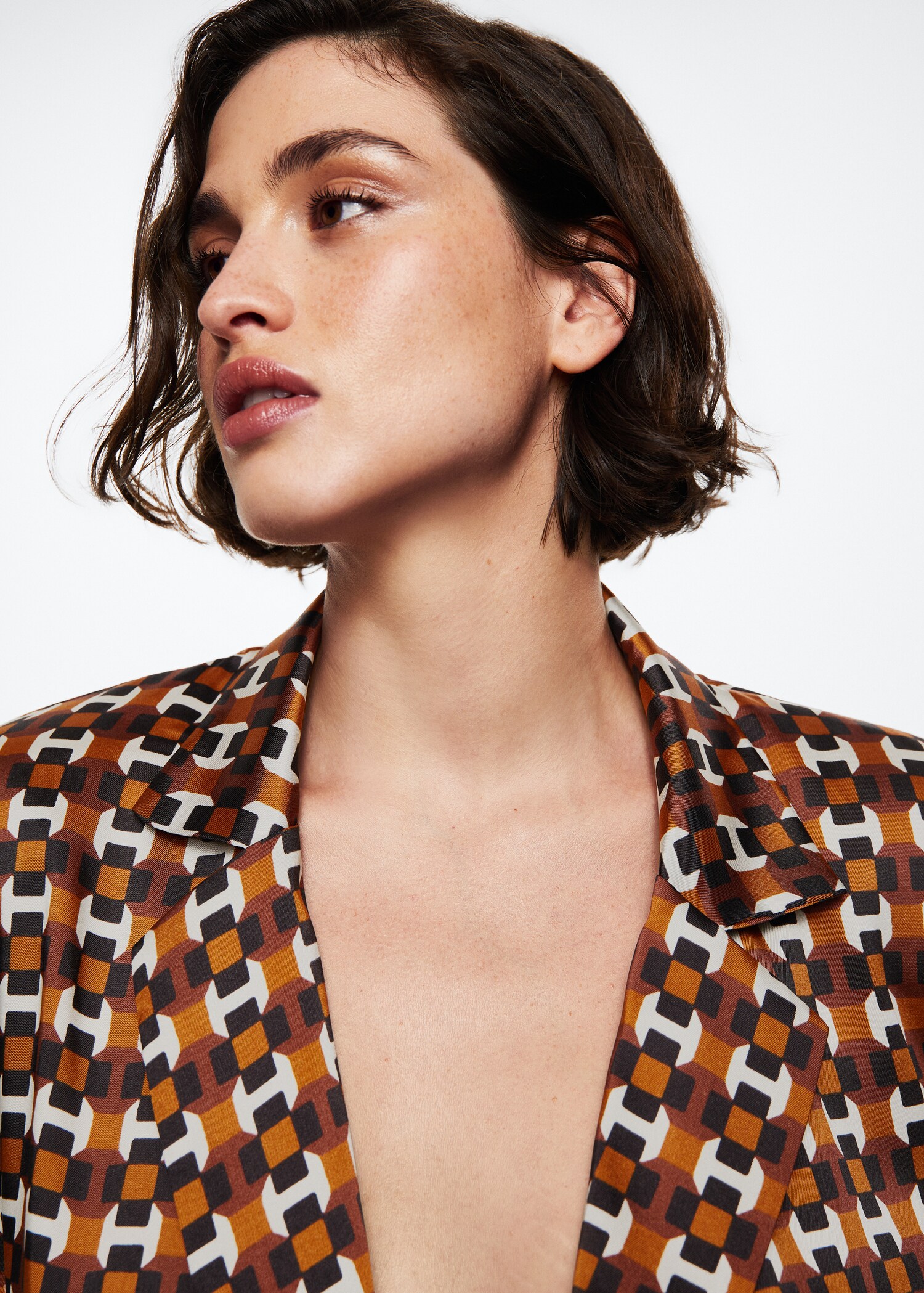Blusa estampado geométrico - Detalle del artículo 5