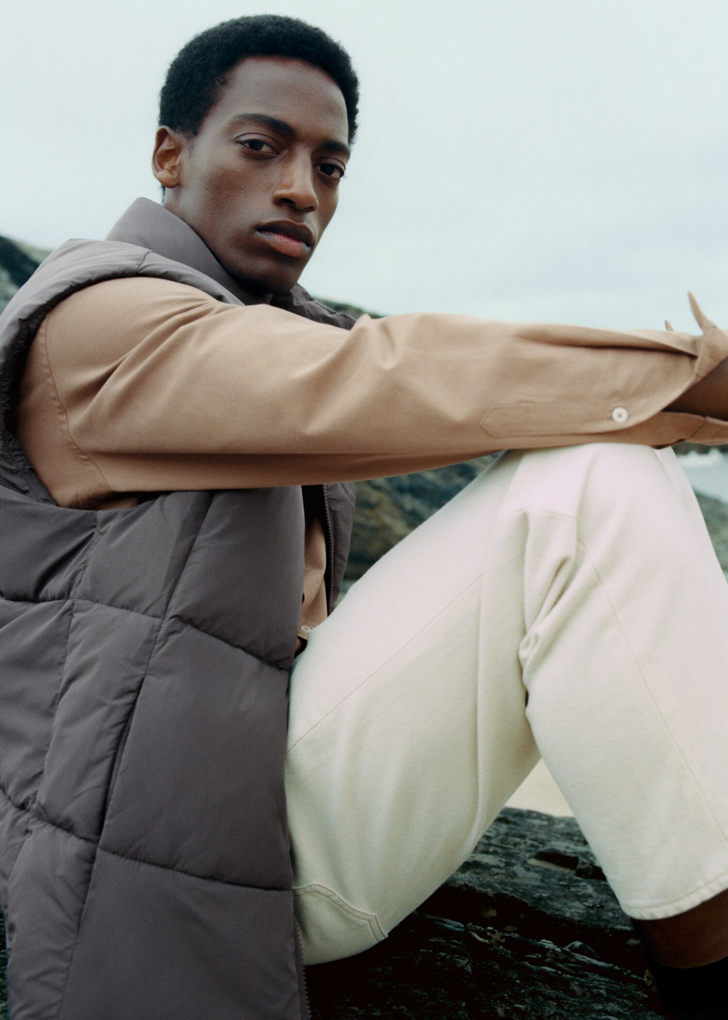 Water-repellent quilted vest - Details of the article 5