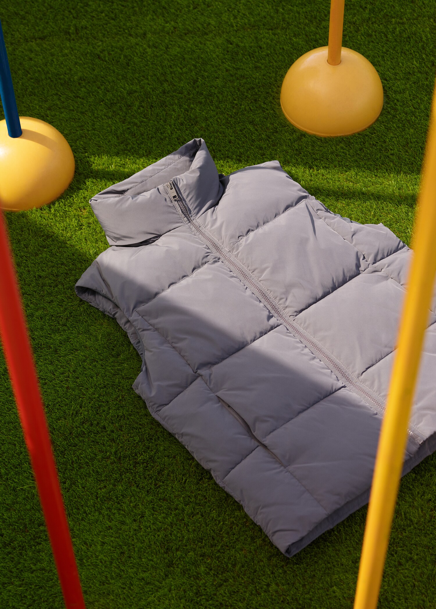 Water-repellent quilted vest - Details of the article 7
