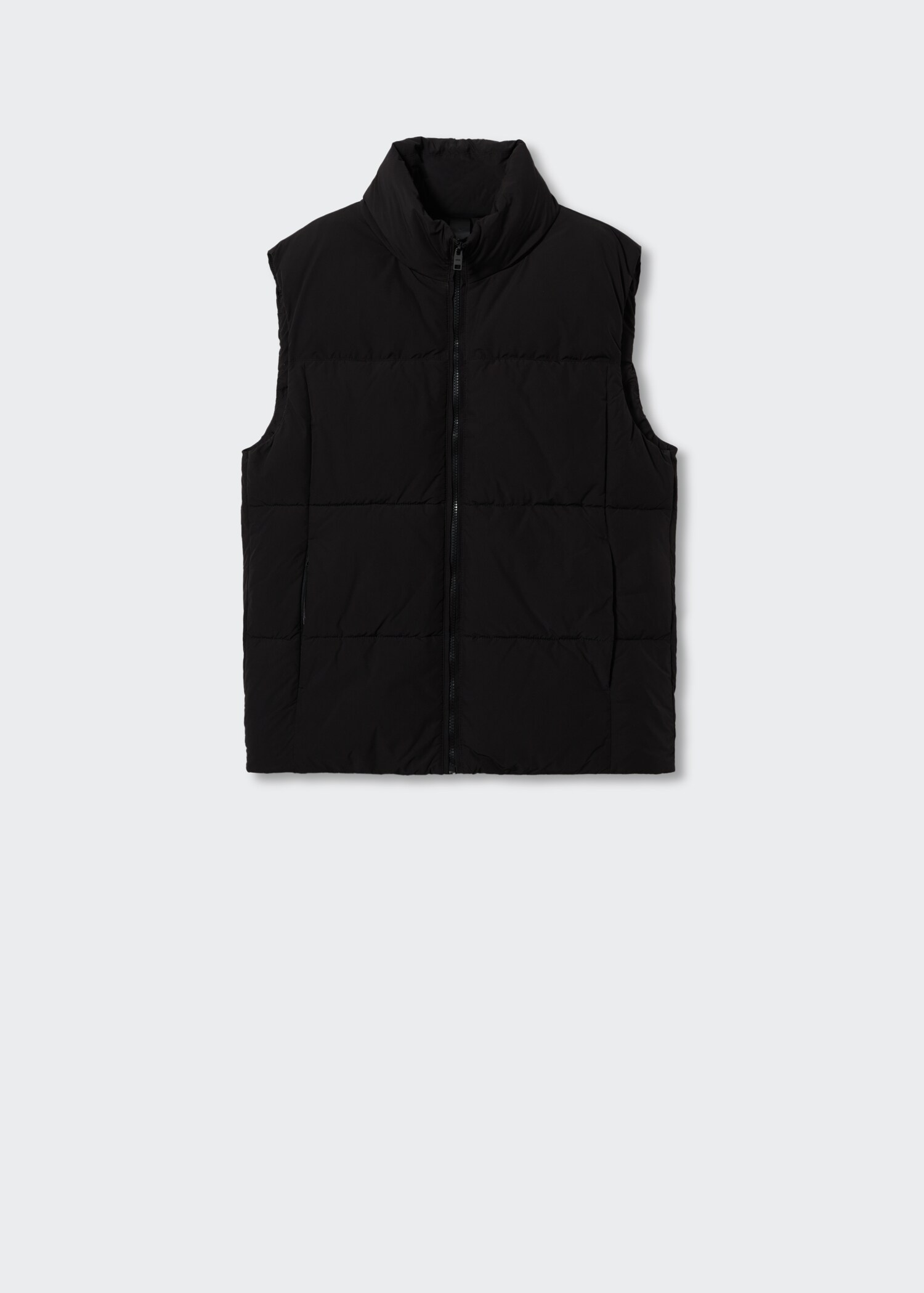Water-repellent quilted vest - Article without model