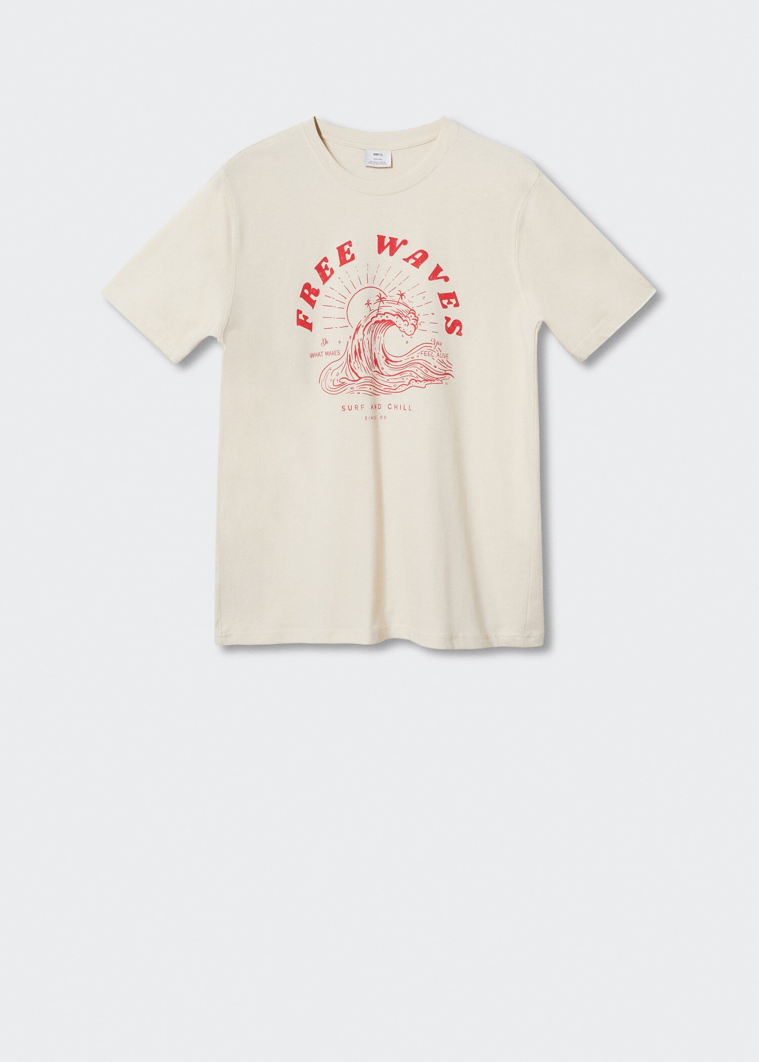 Camiseta estampada algodón - Artículo sin modelo