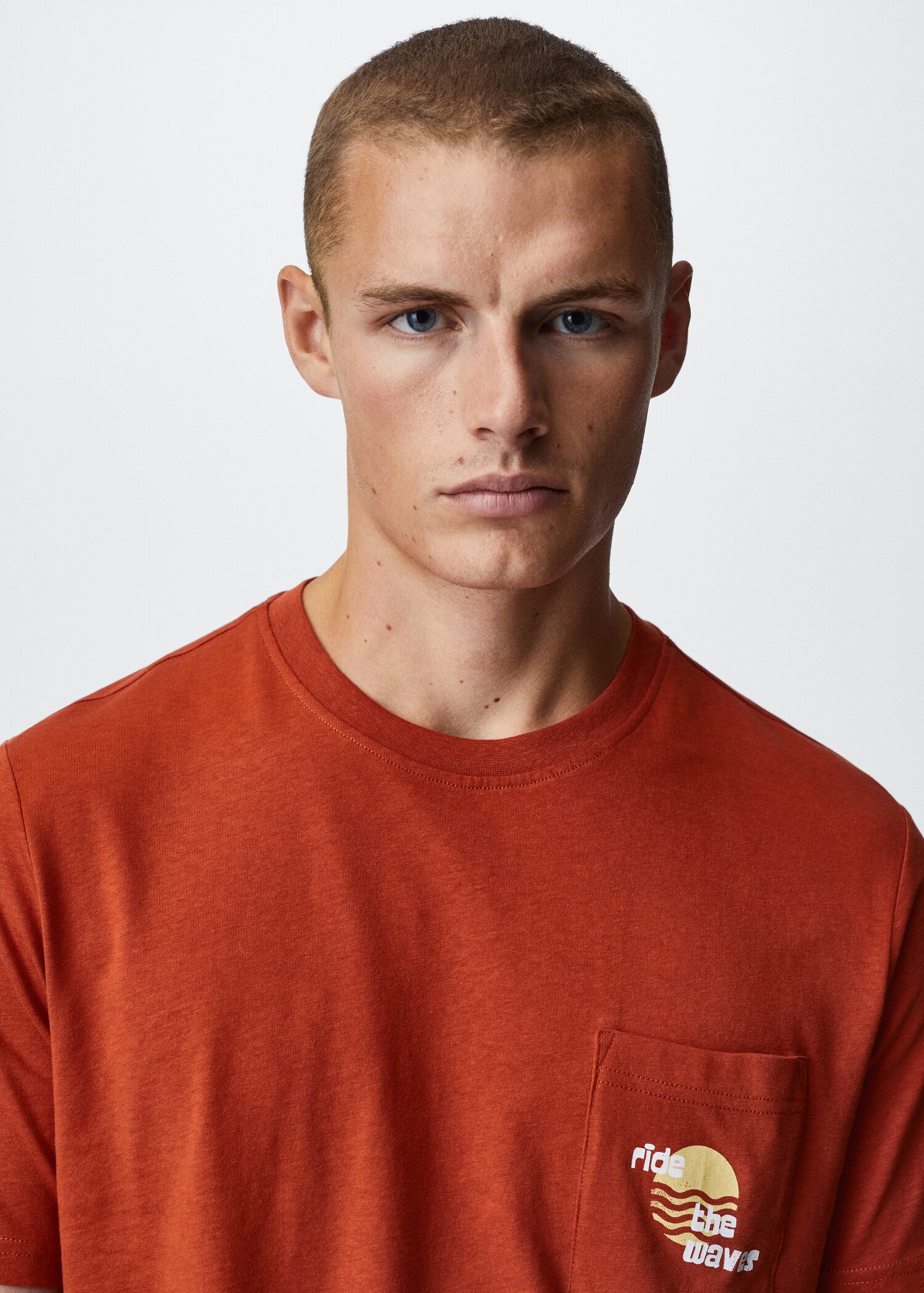 Printed pocket T-shirt - Details of the article 4