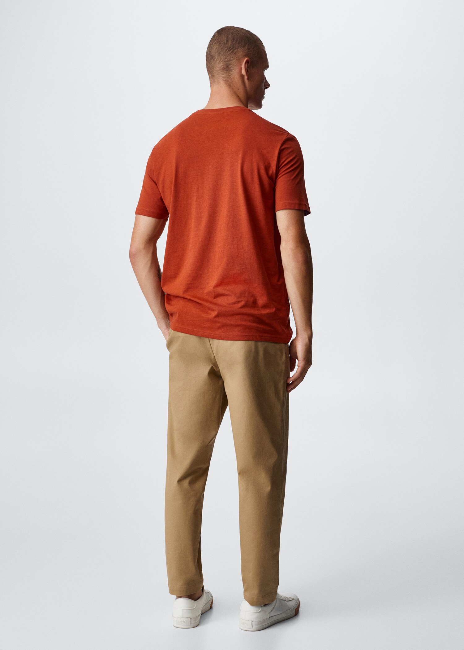 Printed pocket T-shirt - Reverse of the article
