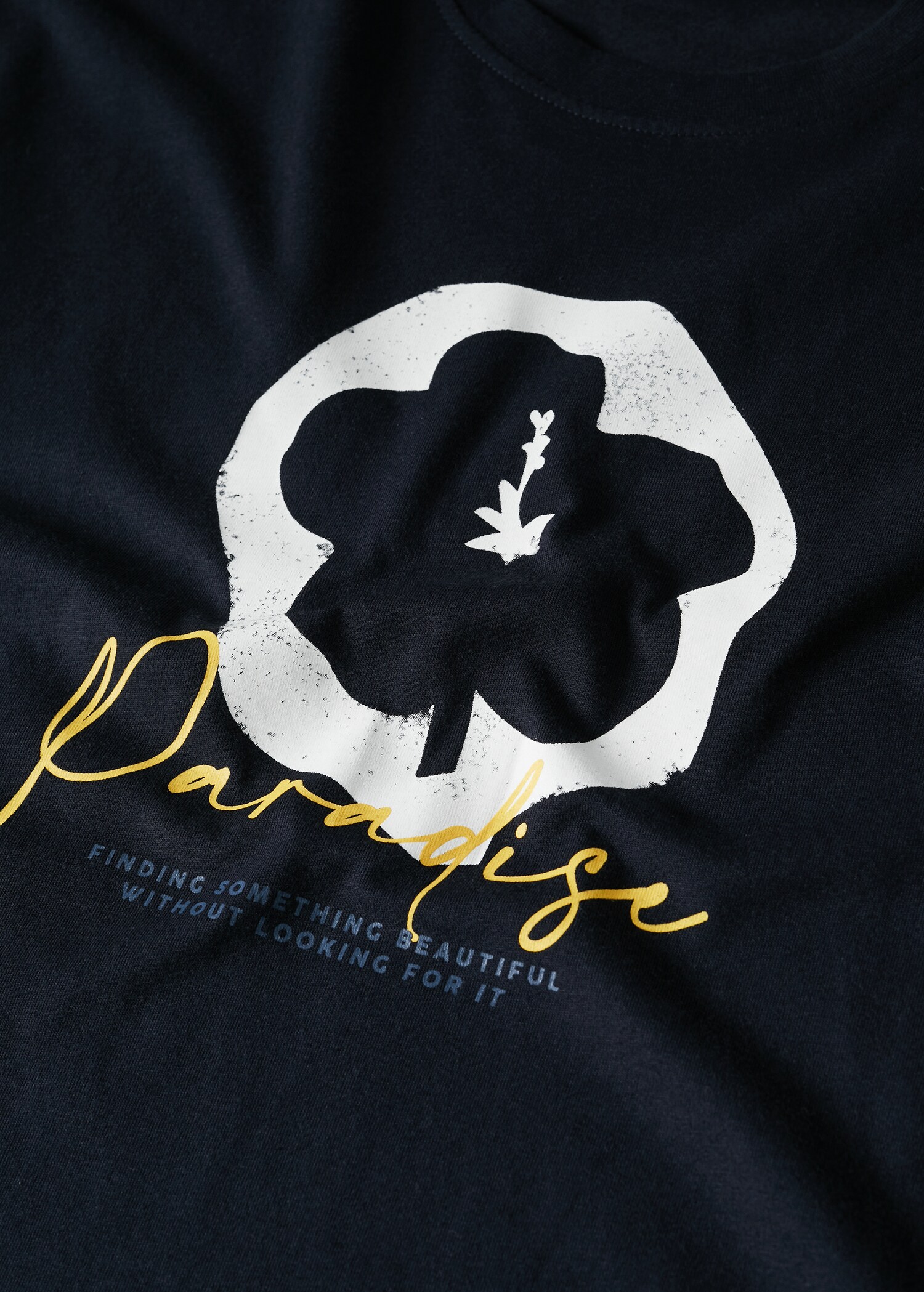 Printed cotton-blend T-shirt - Details of the article 8