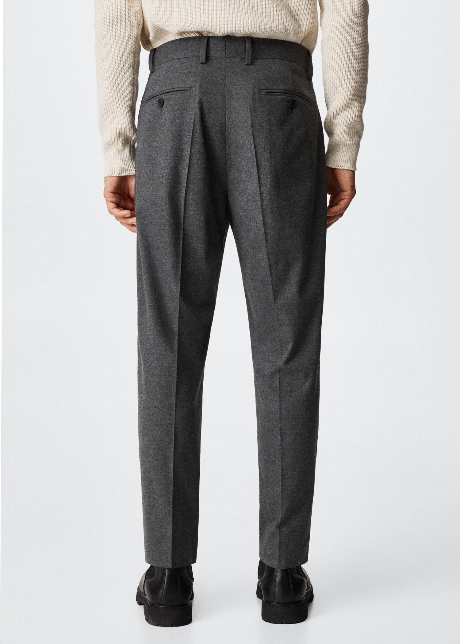 Slim fit pantalon - Achterkant van het artikel