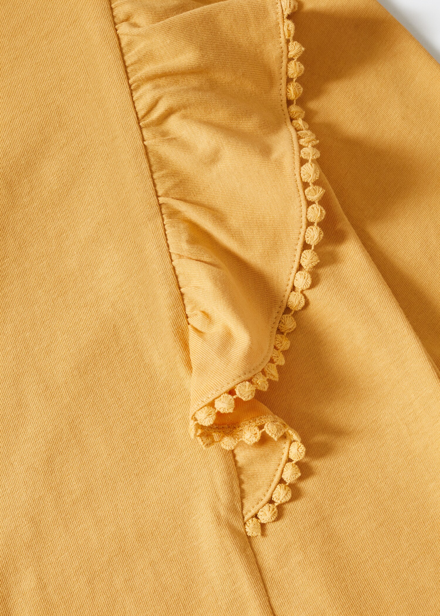 Katoenen T-shirt met ruches - Detail van het artikel 8