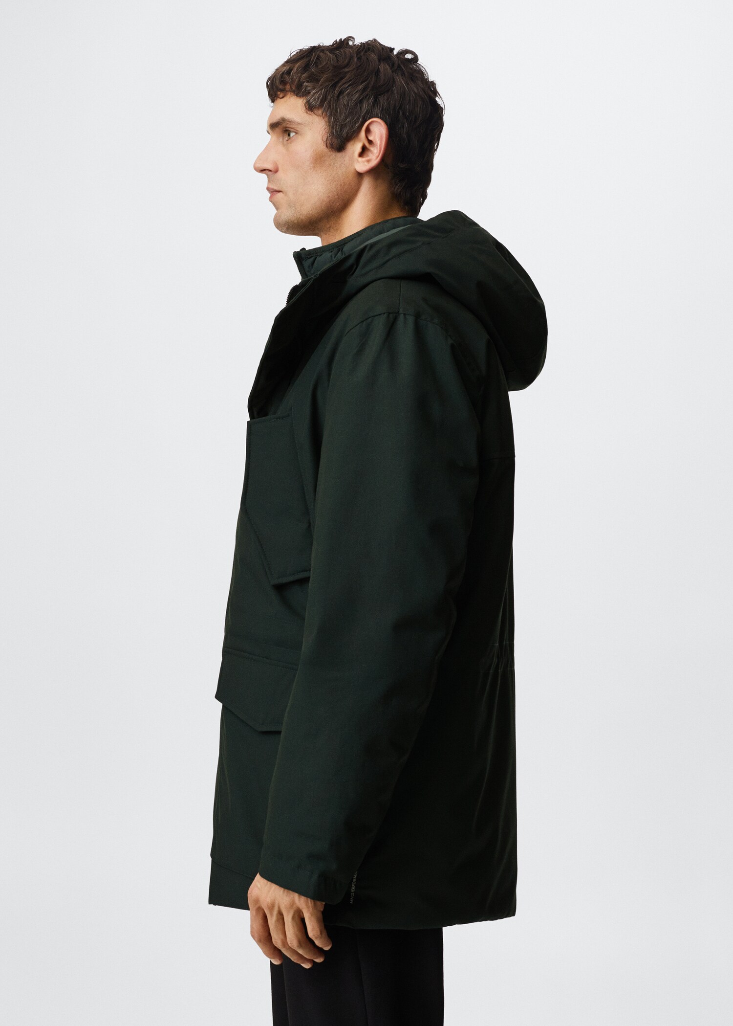 Water-repellent quilted coat - Details of the article 6