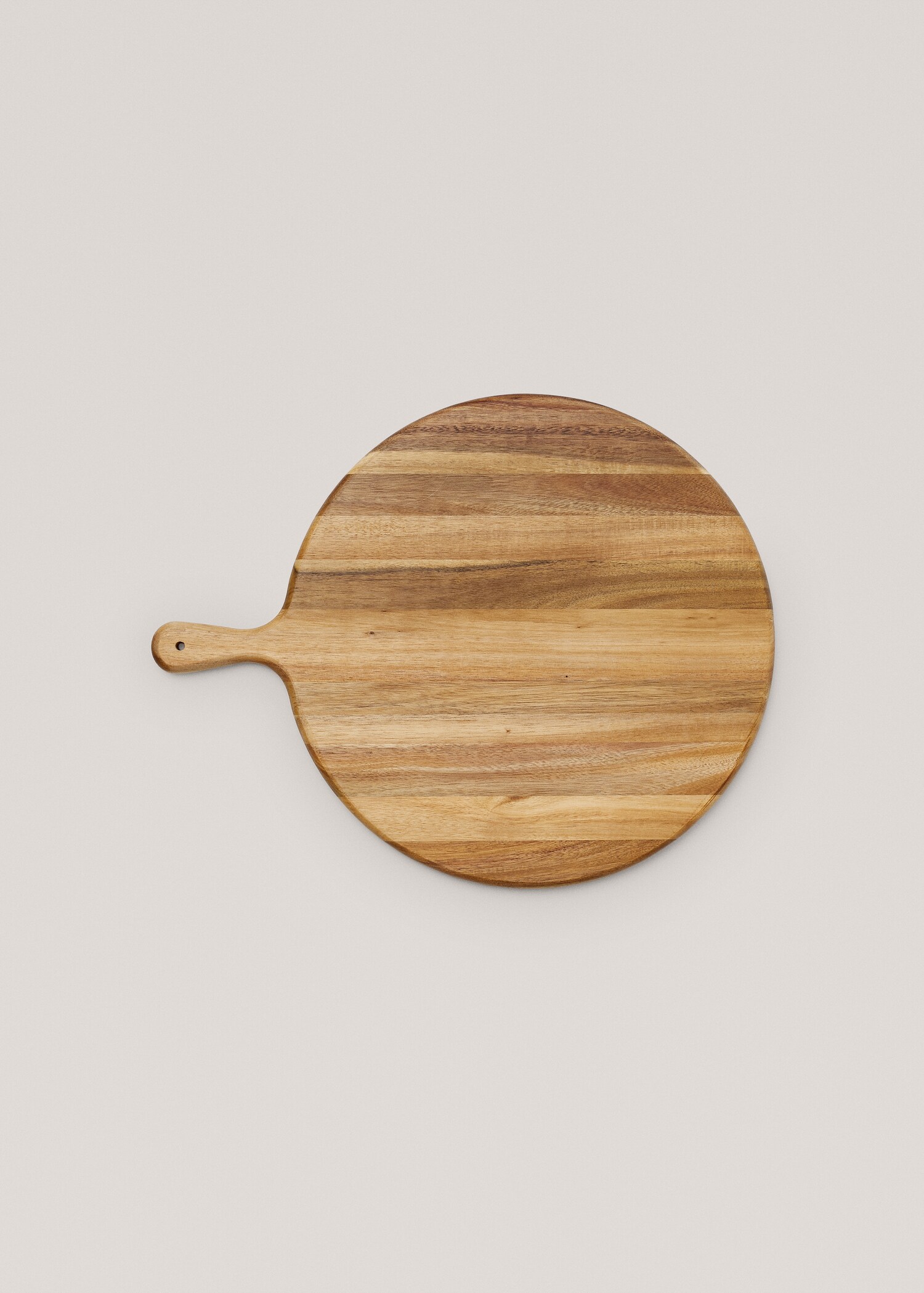 Round acacia wood chopping board - Article without model