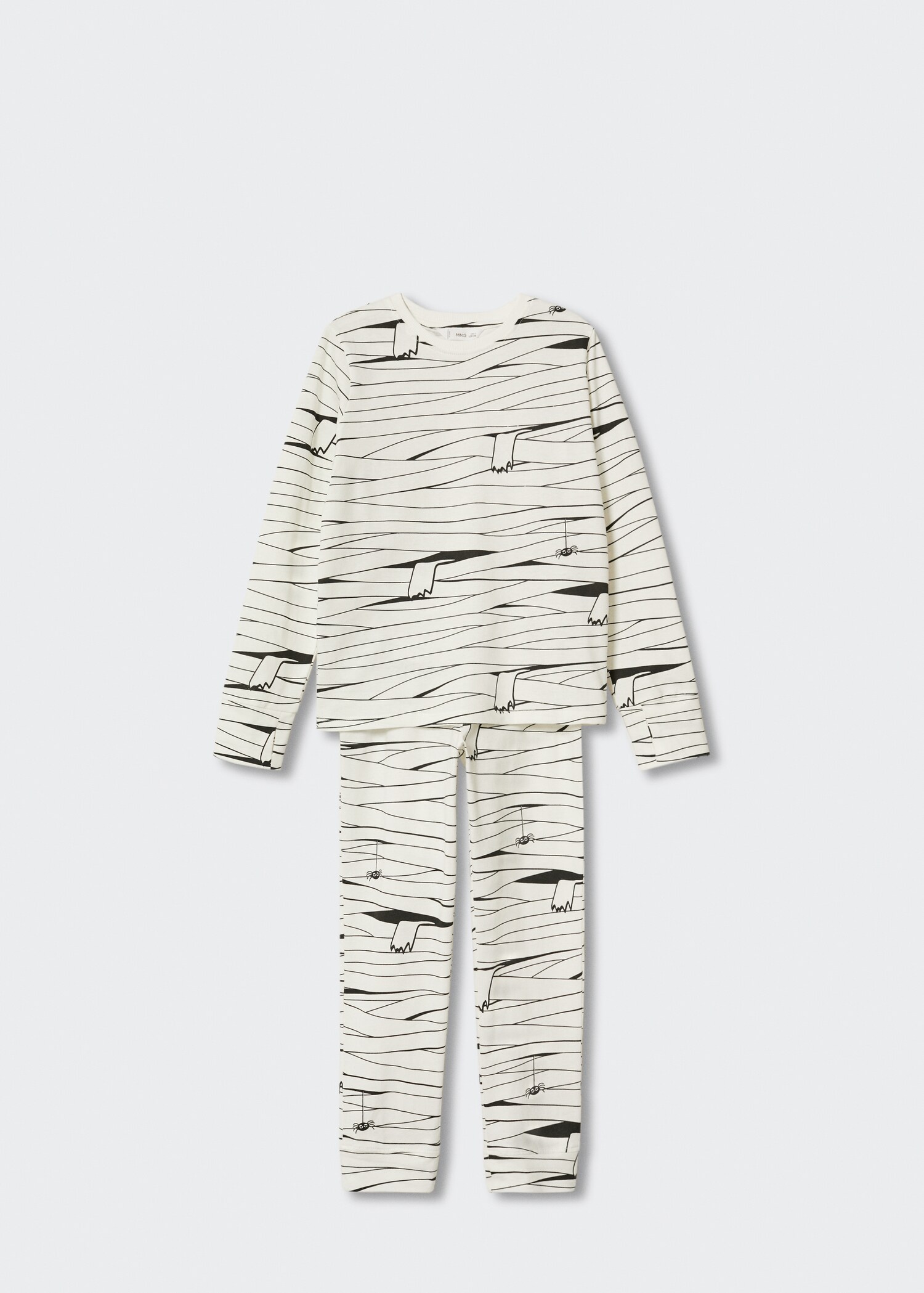Pyjamas mumie Halloween - Artikkel uten modell