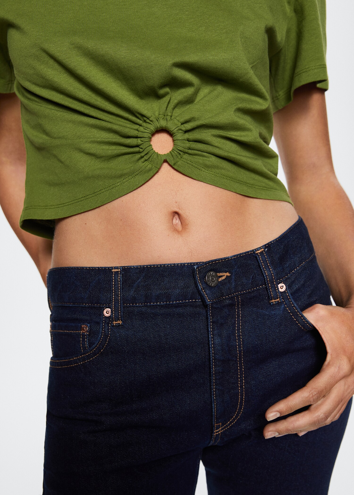T-shirt with hoop detail - Details of the article 6