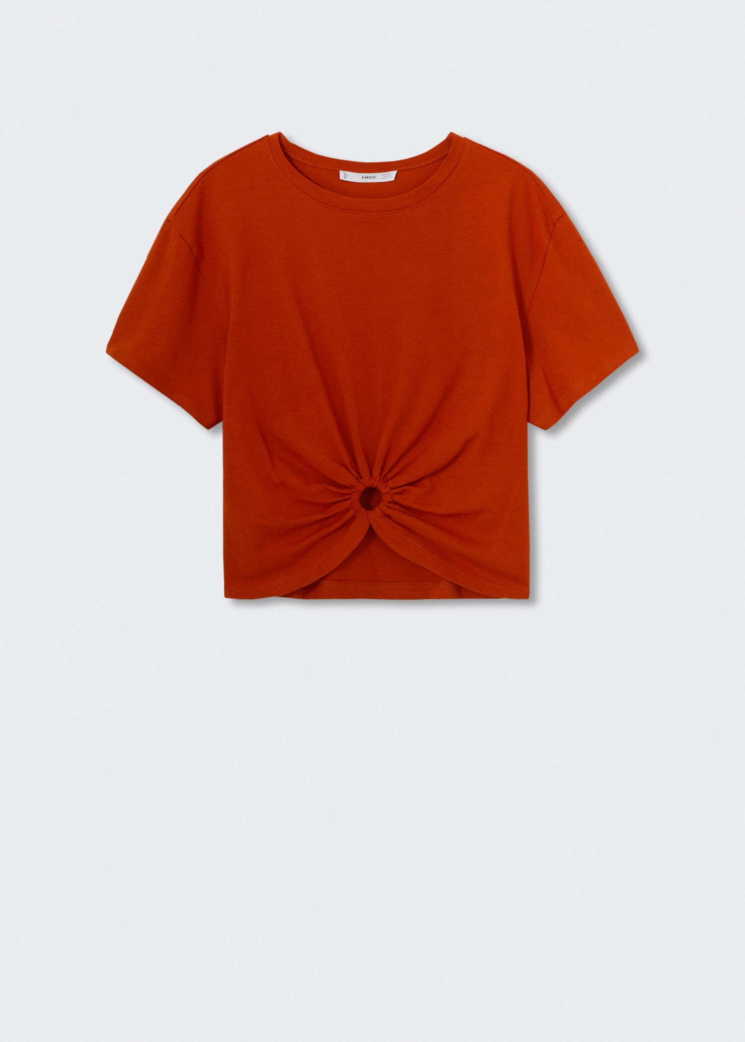 T-shirt with hoop detail - Article without model