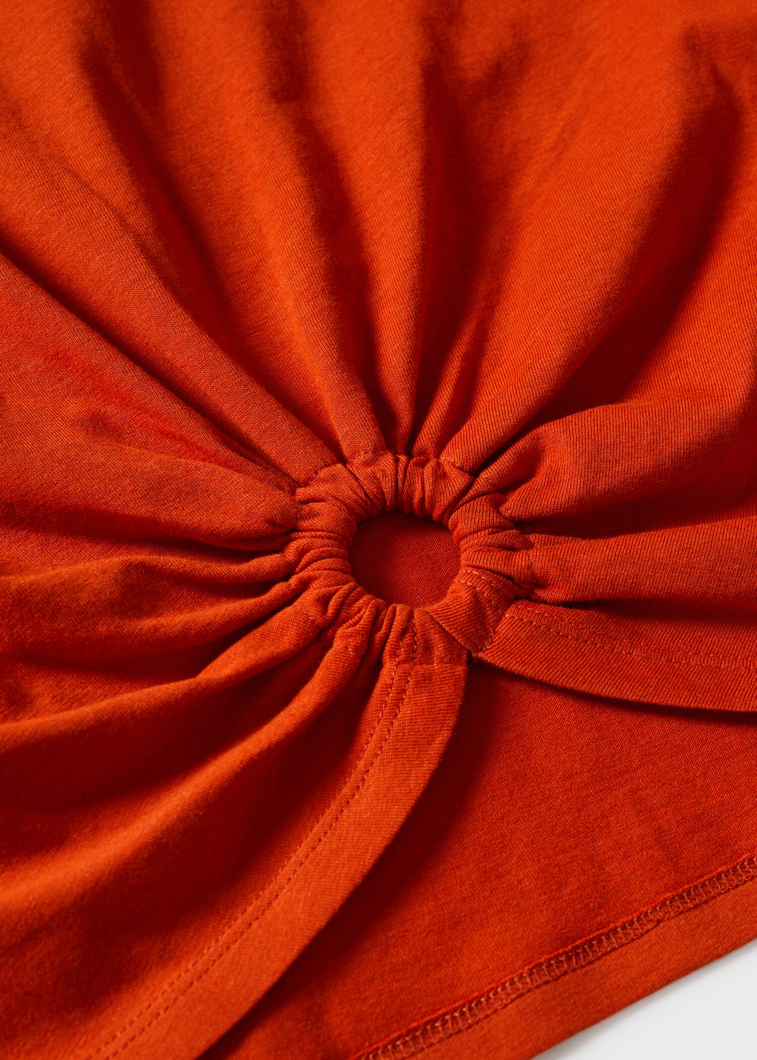 T-shirt with hoop detail - Details of the article 8