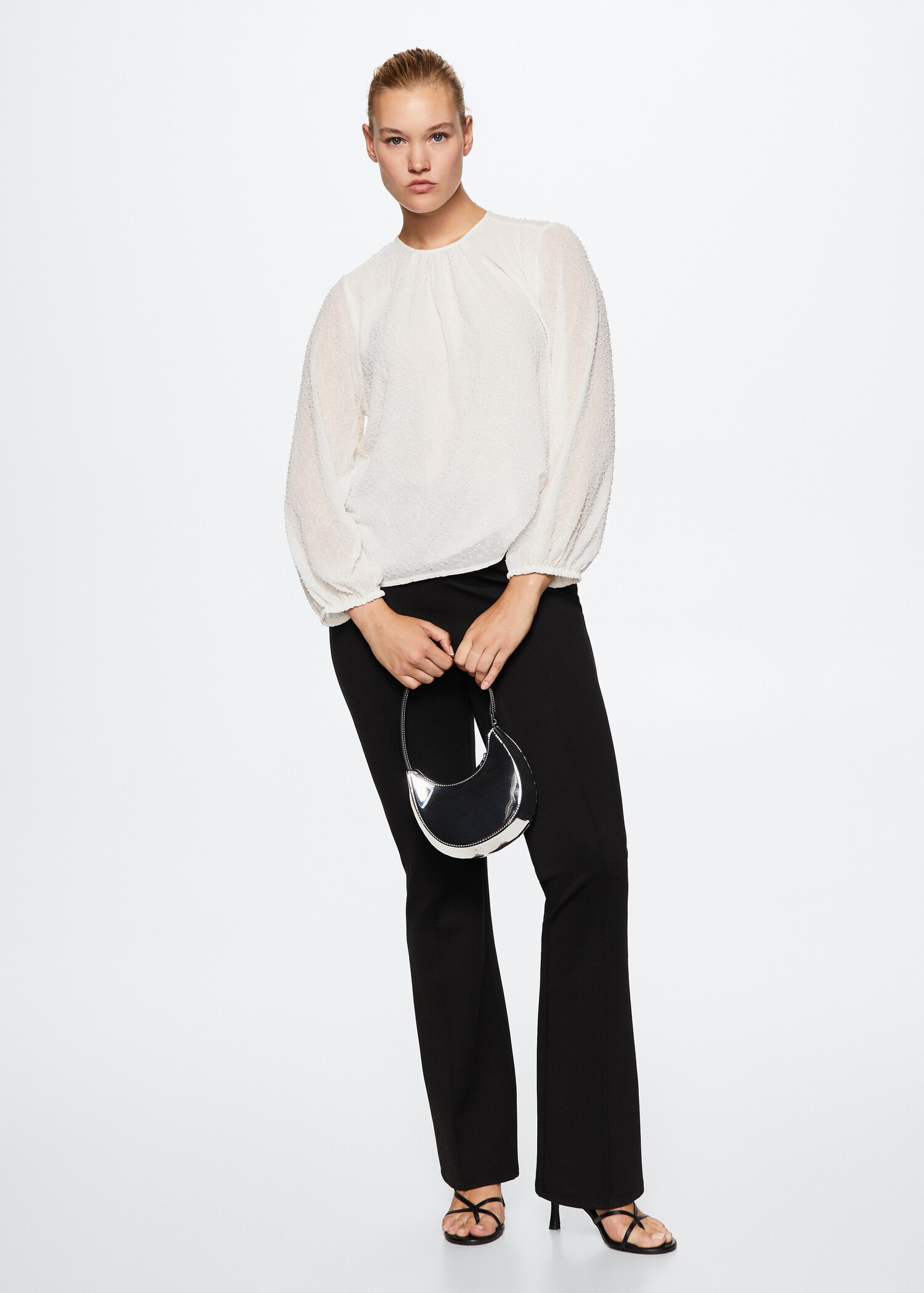 Bead detail blouse - Details of the article 3
