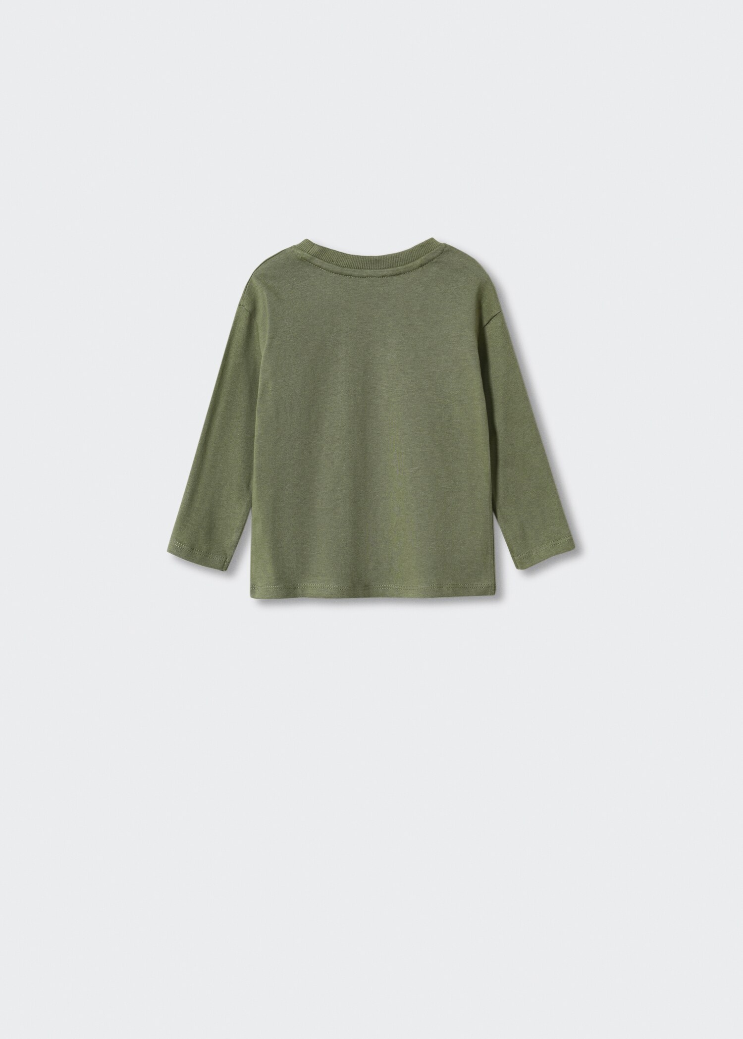Printed long sleeve t-shirt - Reverse of the article