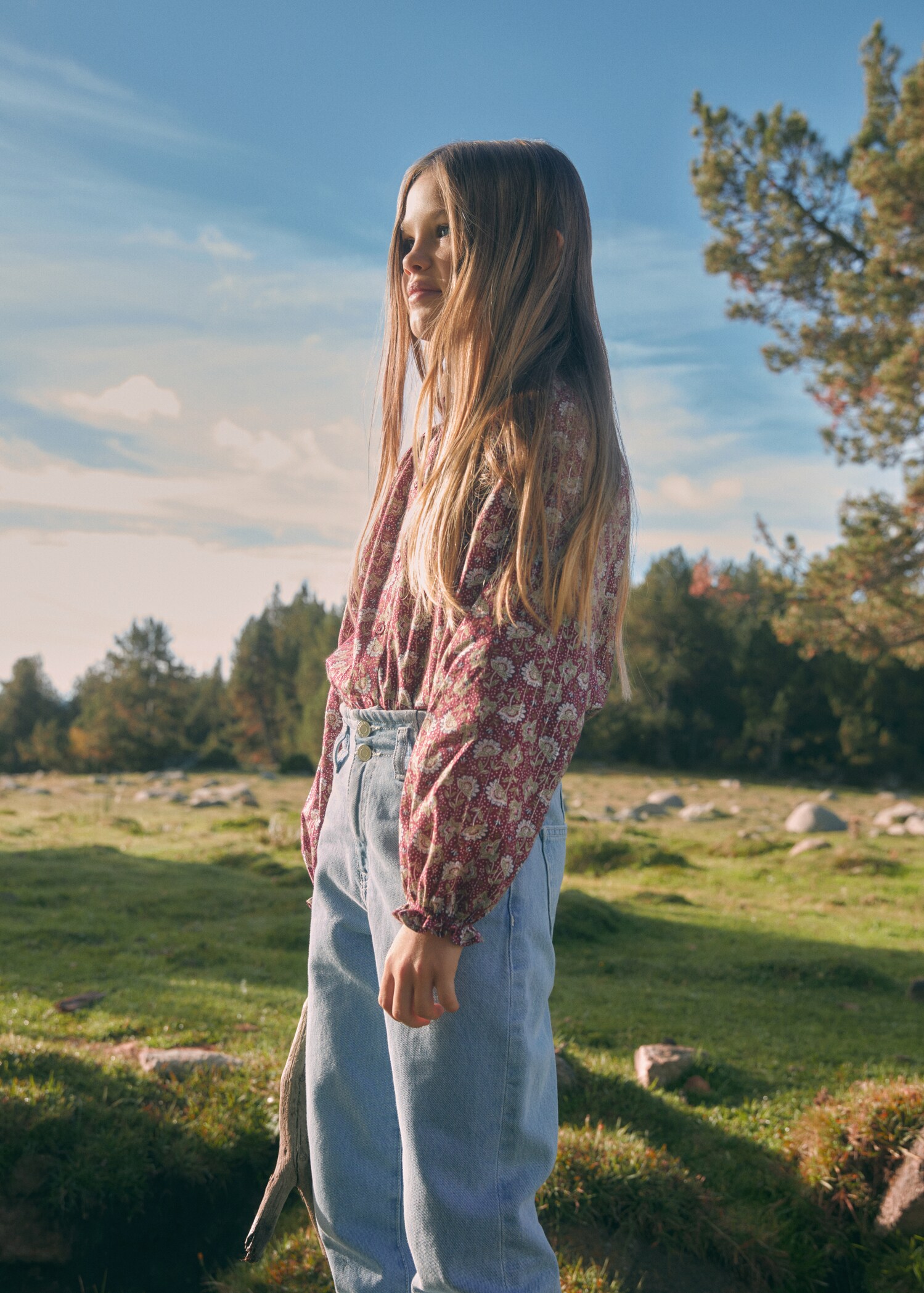 Blusa floral algodón - Detalle del artículo 5