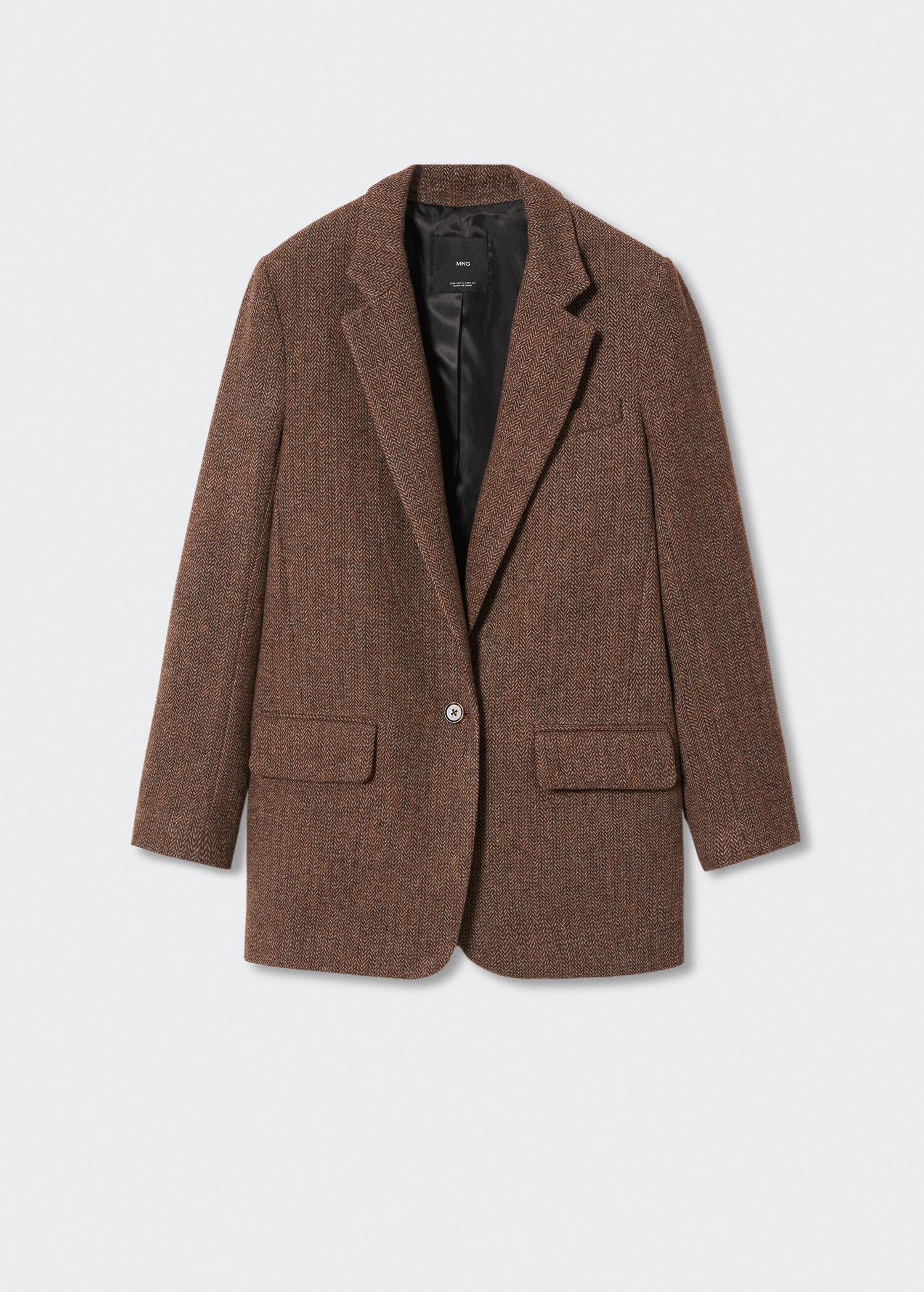 Herringbone suit blazer - Article without model