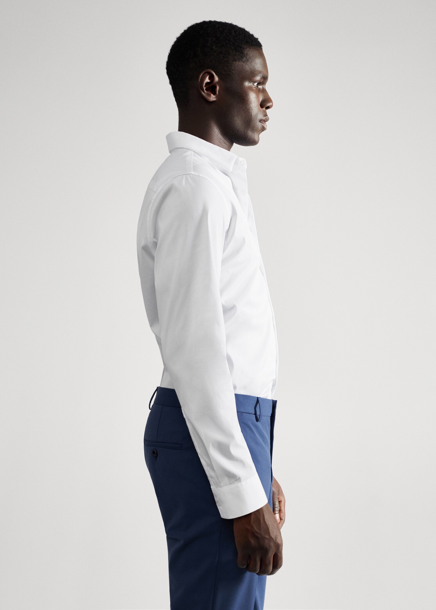 Костюмная рубашка super slim fit - Деталь изделия 6