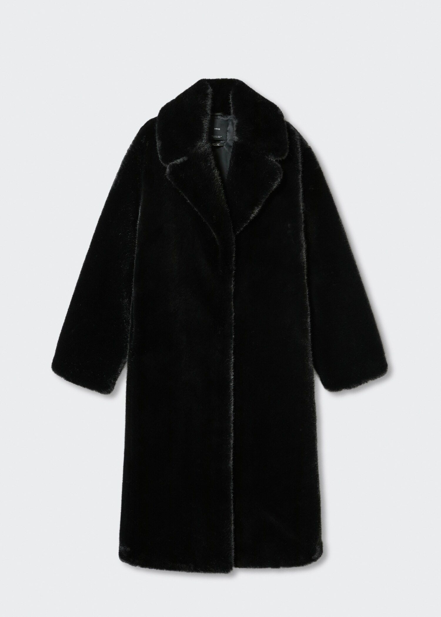 Manteau oversize en fausse fourrure - Article sans modèle