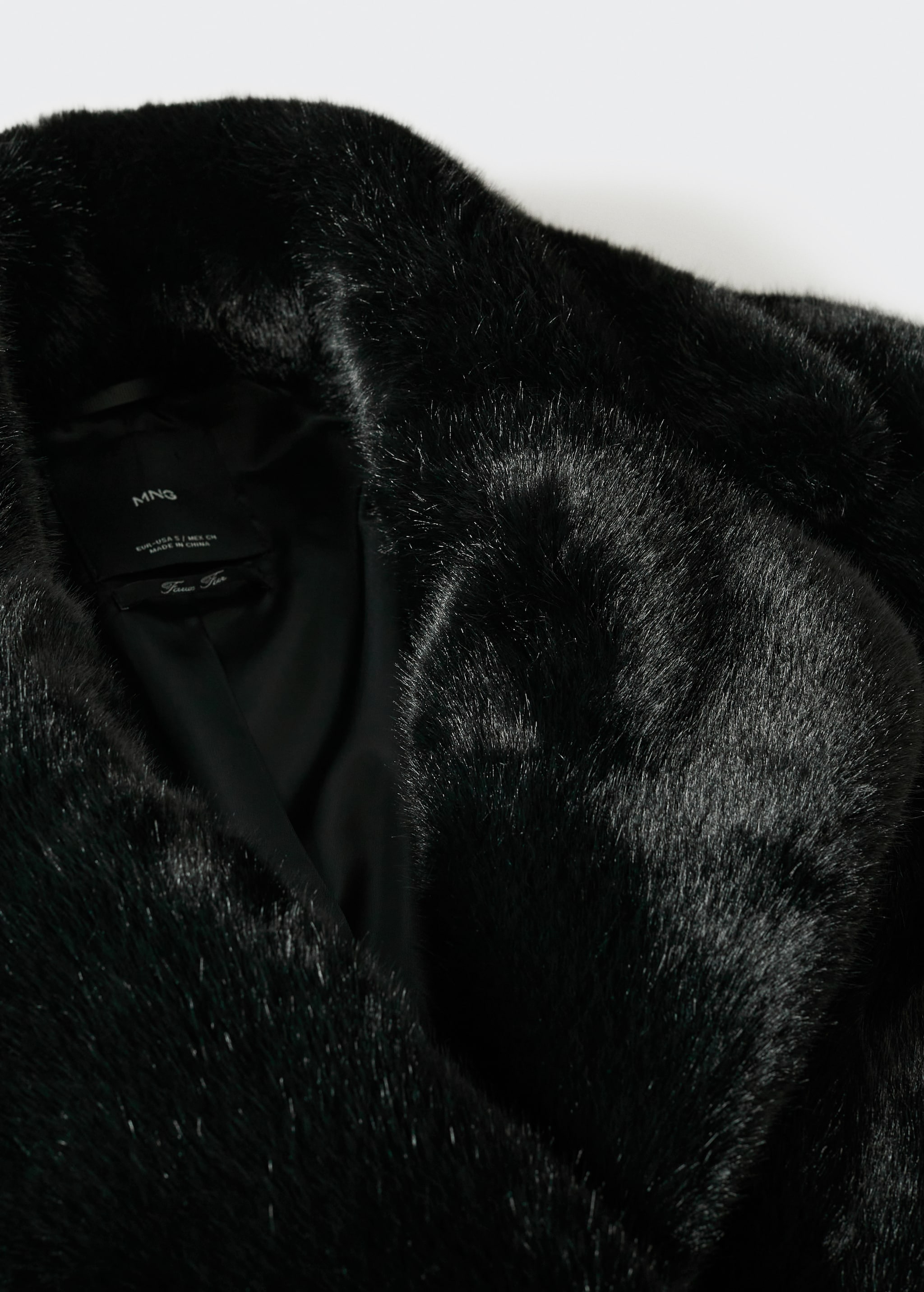 Faux Fur Coat Zara Veste Matelassée Femme ZARA BLACK FAUX LEATHER